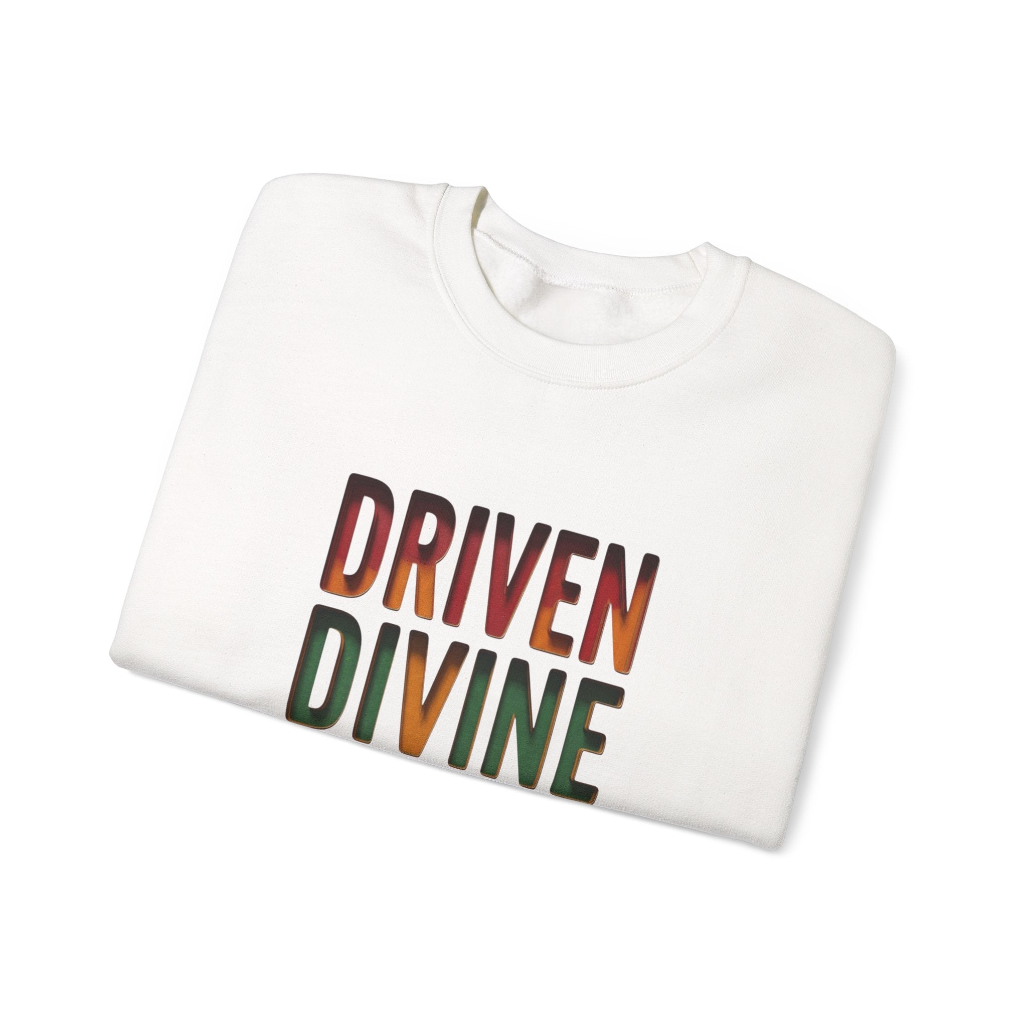 Driven Divine Different Sweatshirt | Juneteenth Pan-African Colors, Freedom Message