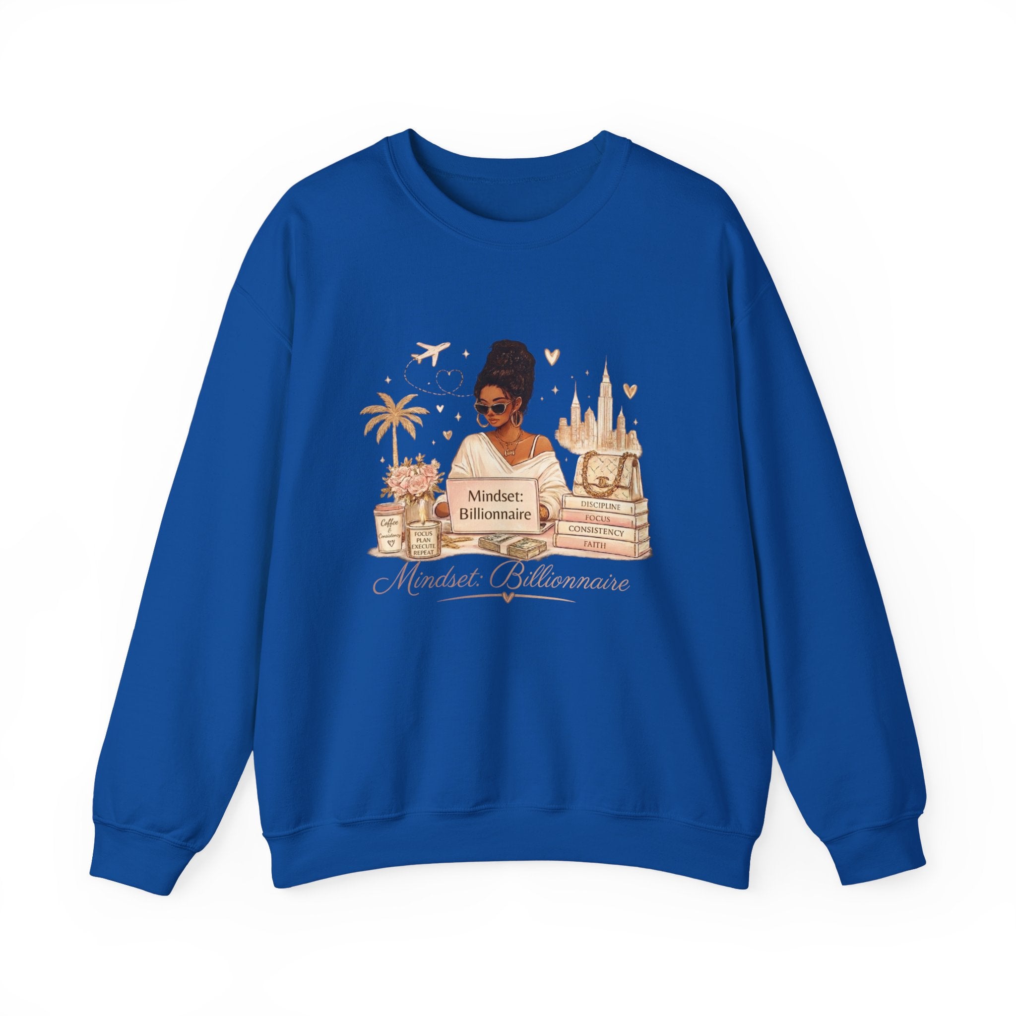 Mindset: Billionaire Sweatshirt — Luxe Travel & Ambition Crewneck