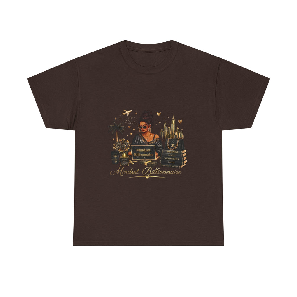 Millionnaire Mindset T-Shirt — Hustler Entrepreneur Motivational Tee