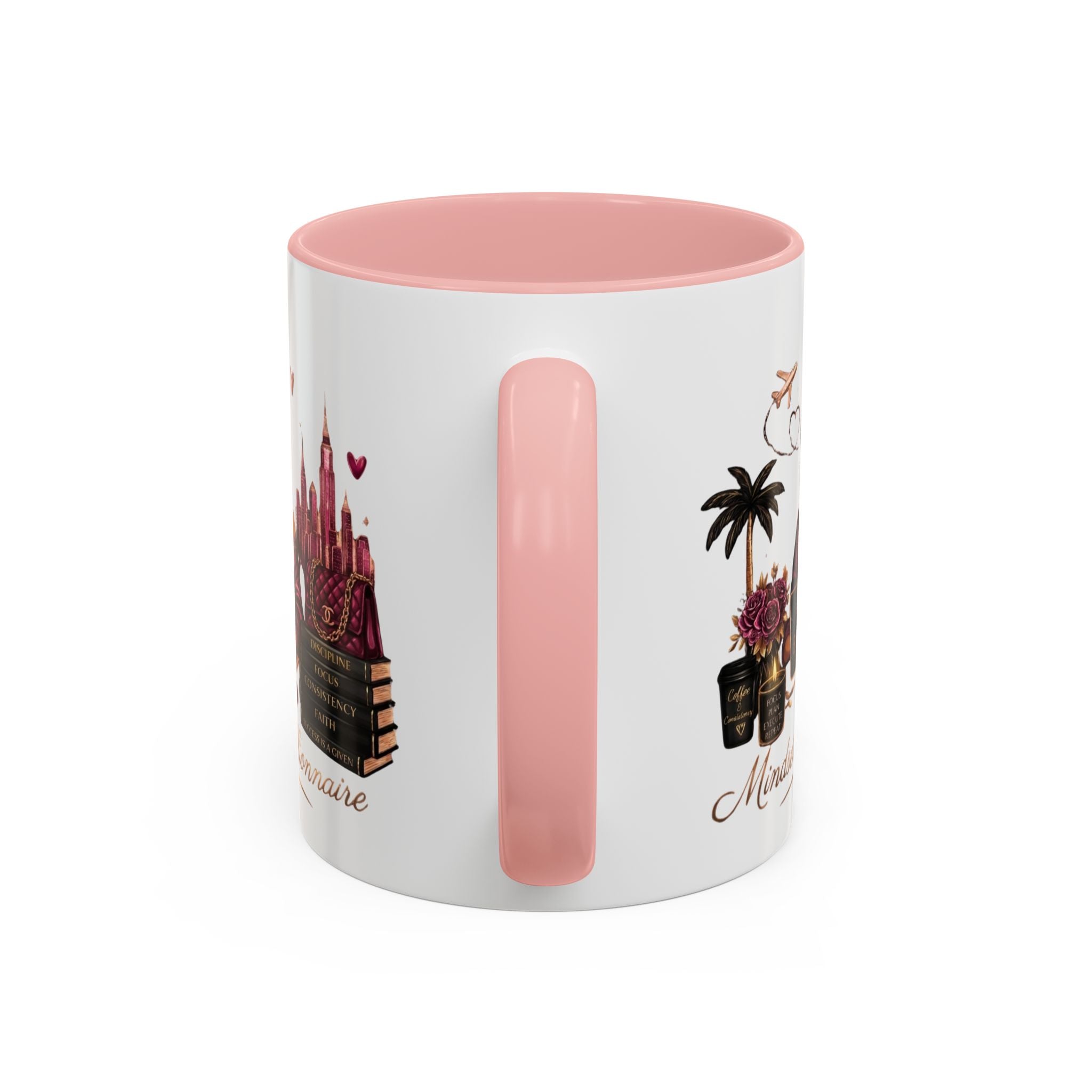 Mindset Billionaire Coffee Mug — Empowerment Coffee Cup for Ambitious Women