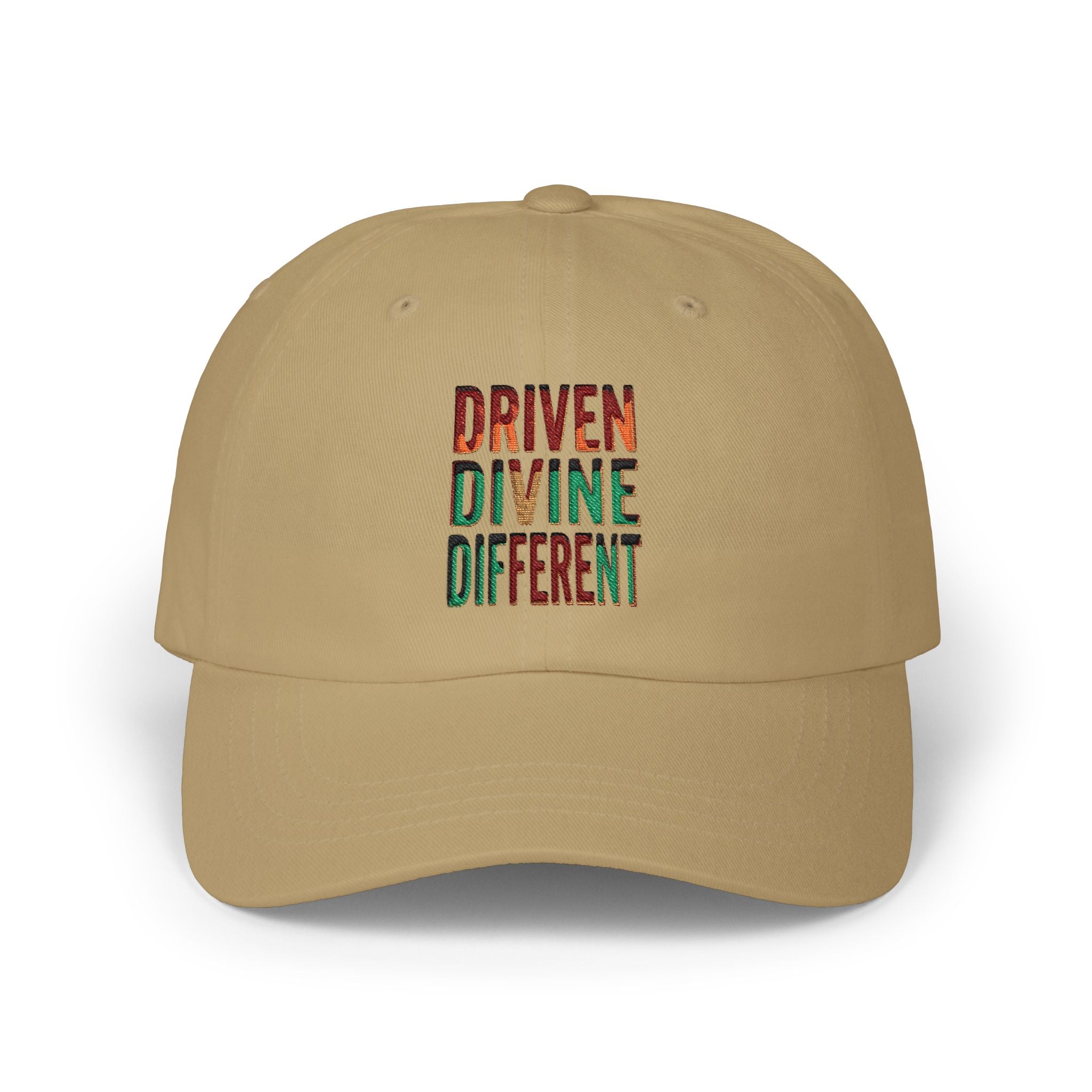 Driven Divine Different Motivation Cap — Classic Dad Hat