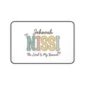 Jehovah Nissi Desk Mat — 'The Lord Is My Banner' Christian Desk Pad