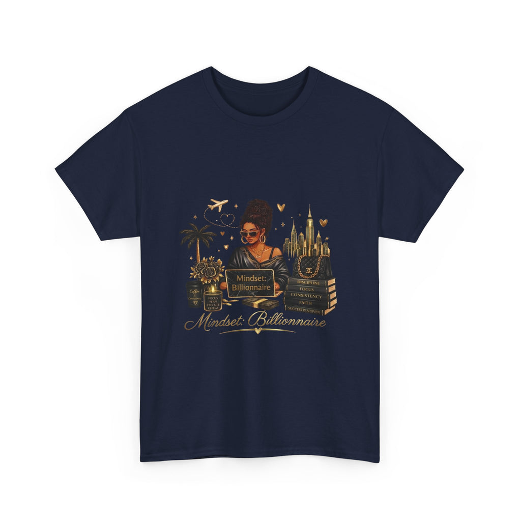 Millionnaire Mindset T-Shirt — Hustler Entrepreneur Motivational Tee