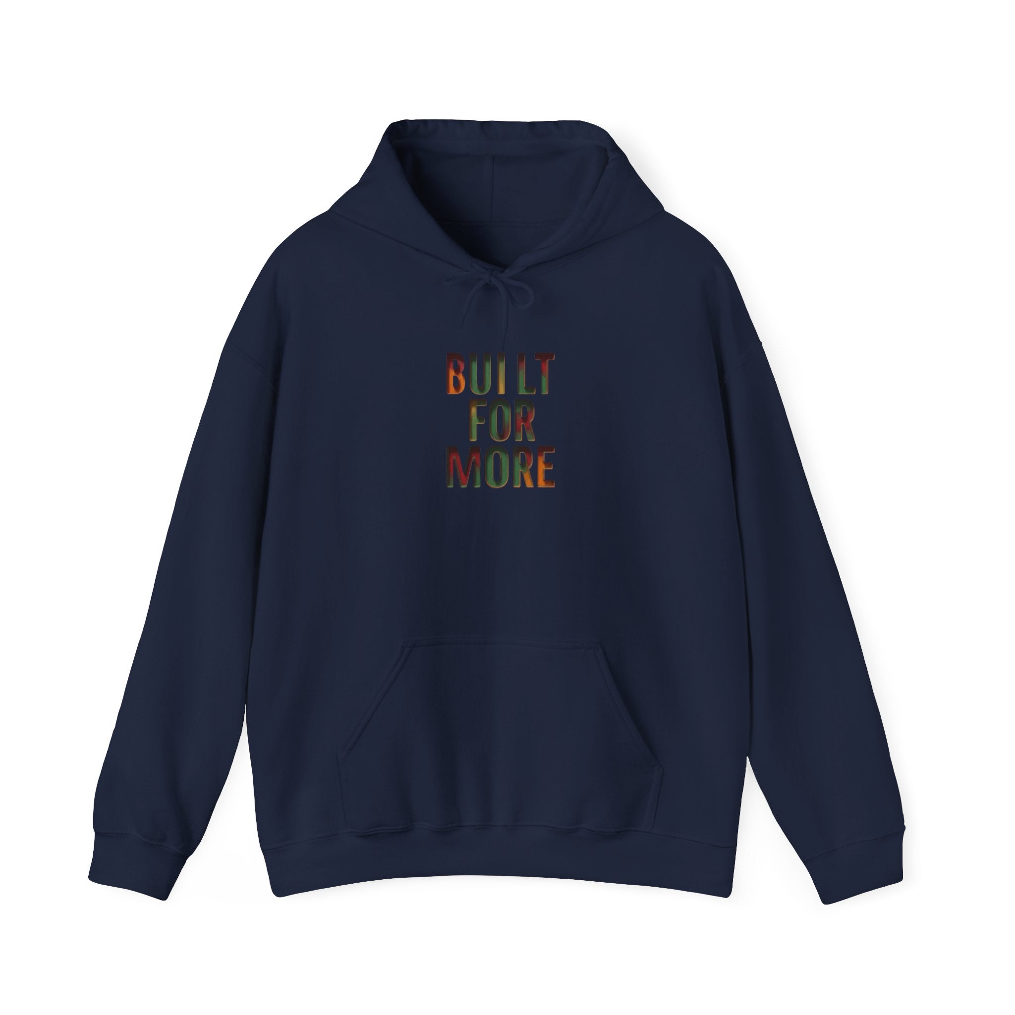 Built For More Hoodie | Juneteenth, Pan-African Freedom Typography