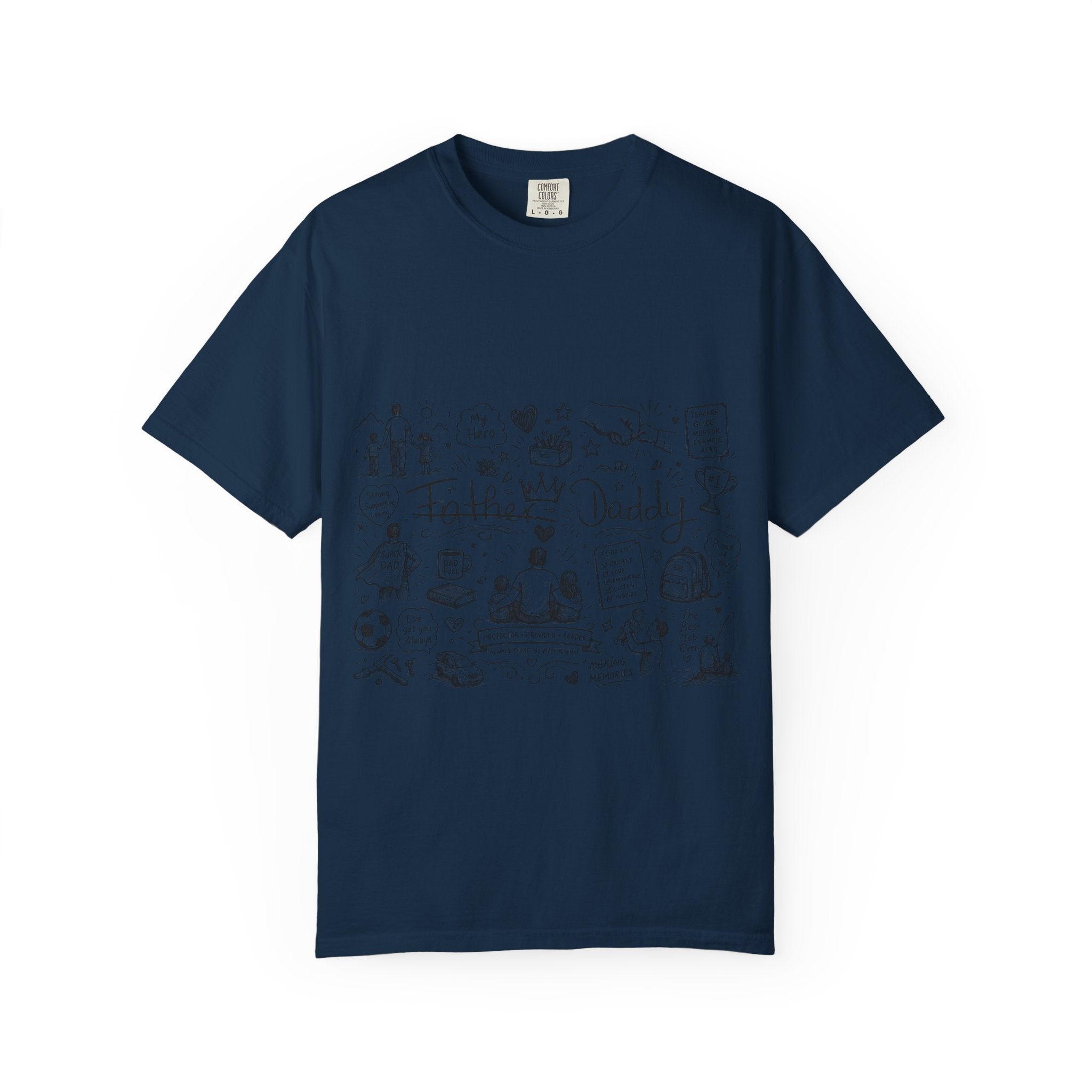 Father/Daddy Doodle T-Shirt — Fathers Day Gift Tee