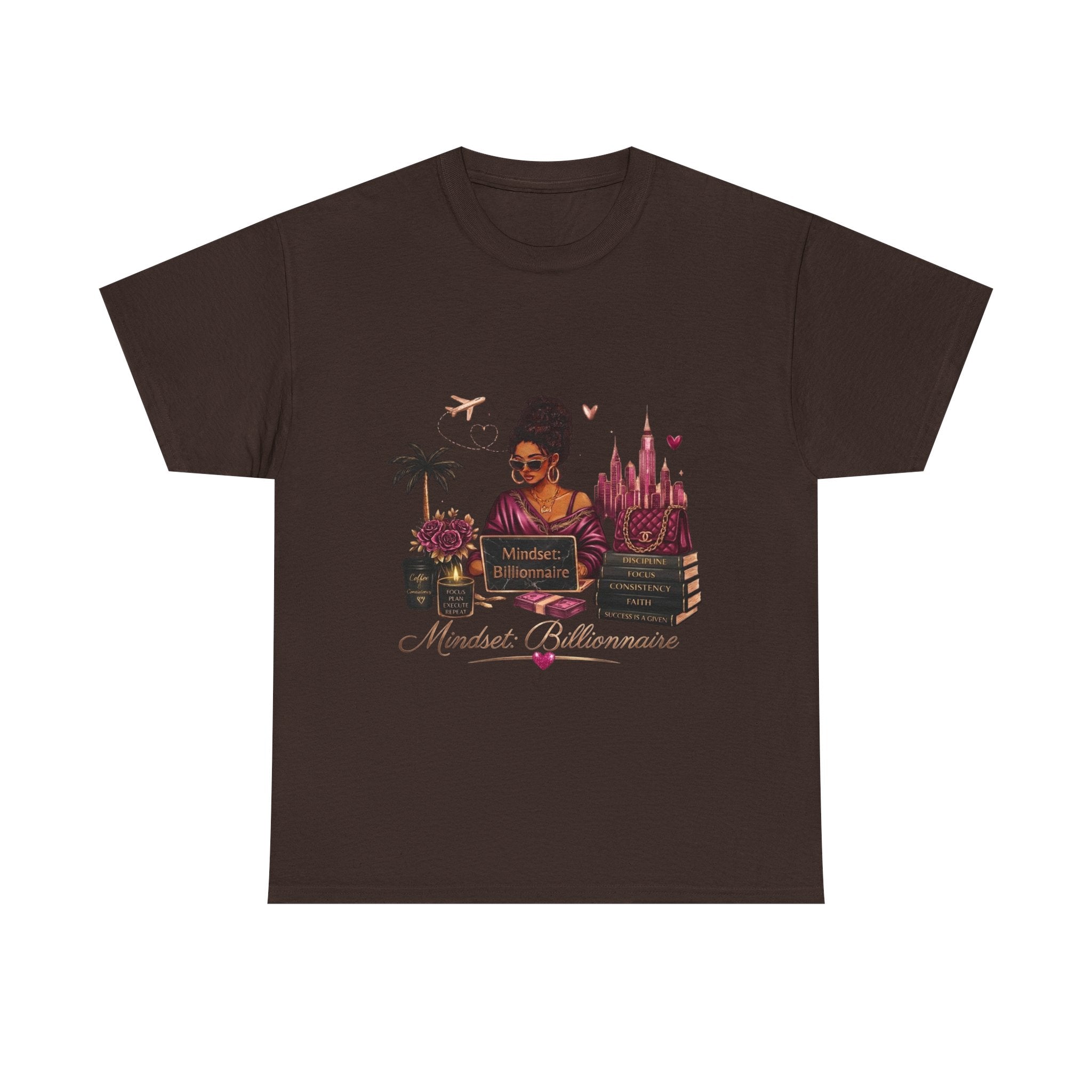 Black Mompreneur Travel Tee — Mom Boss Entrepreneur Shirt