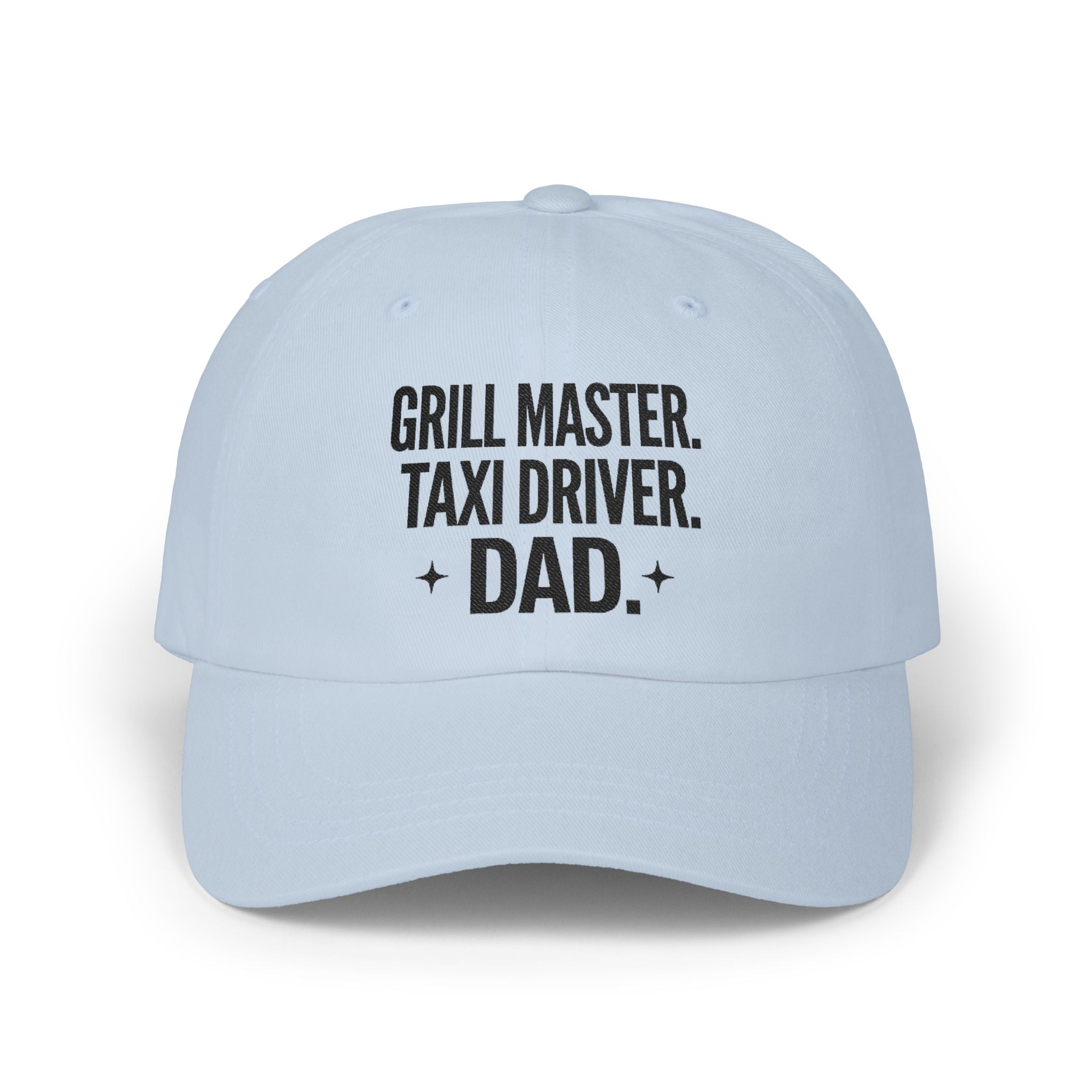 Grill Master Taxi Driver Dad Cap – Embroidered Classic Dad Hat for Father’s Day