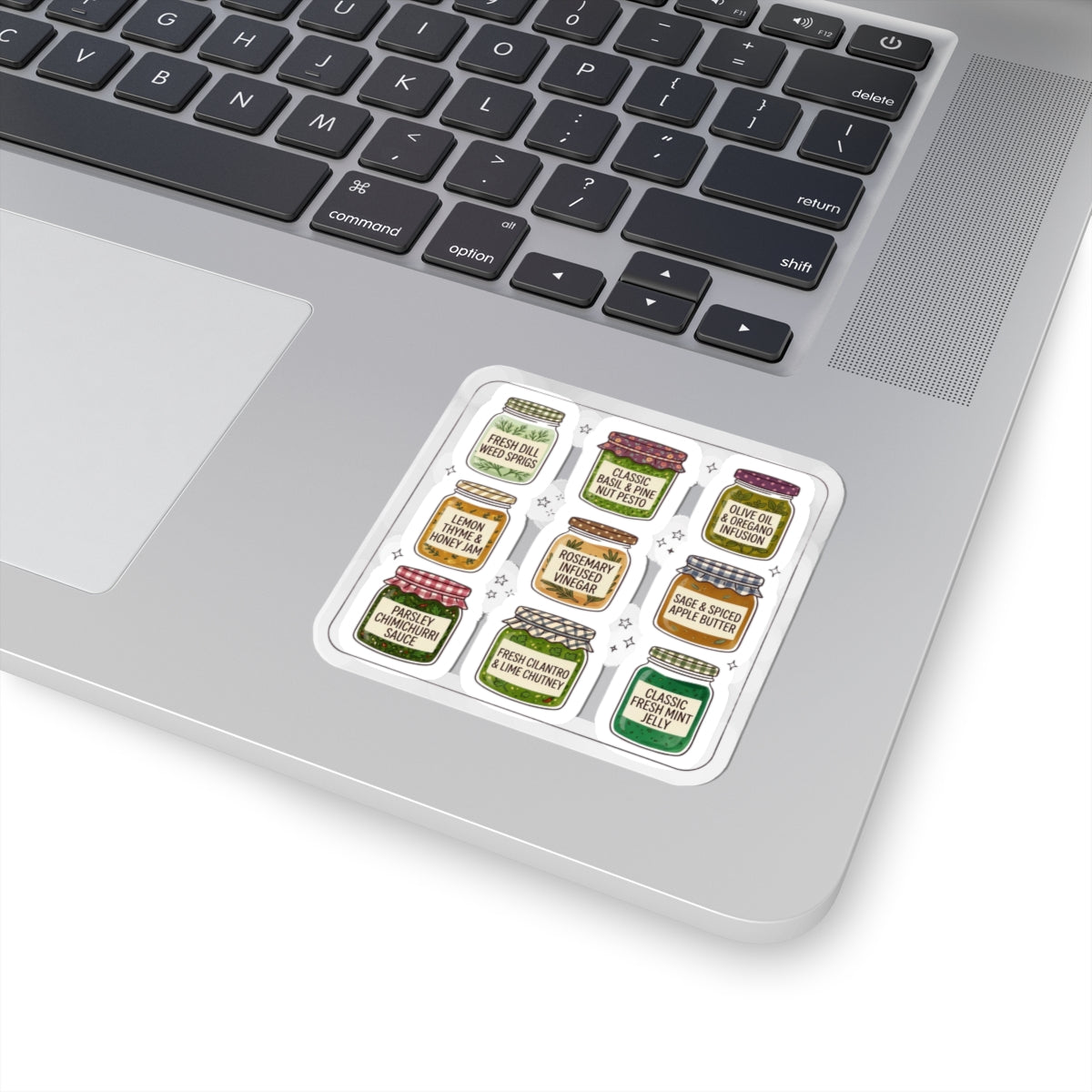 Vintage Jam Jar Stickers, Retro Food Graphics | Kiss-Cut Stickers