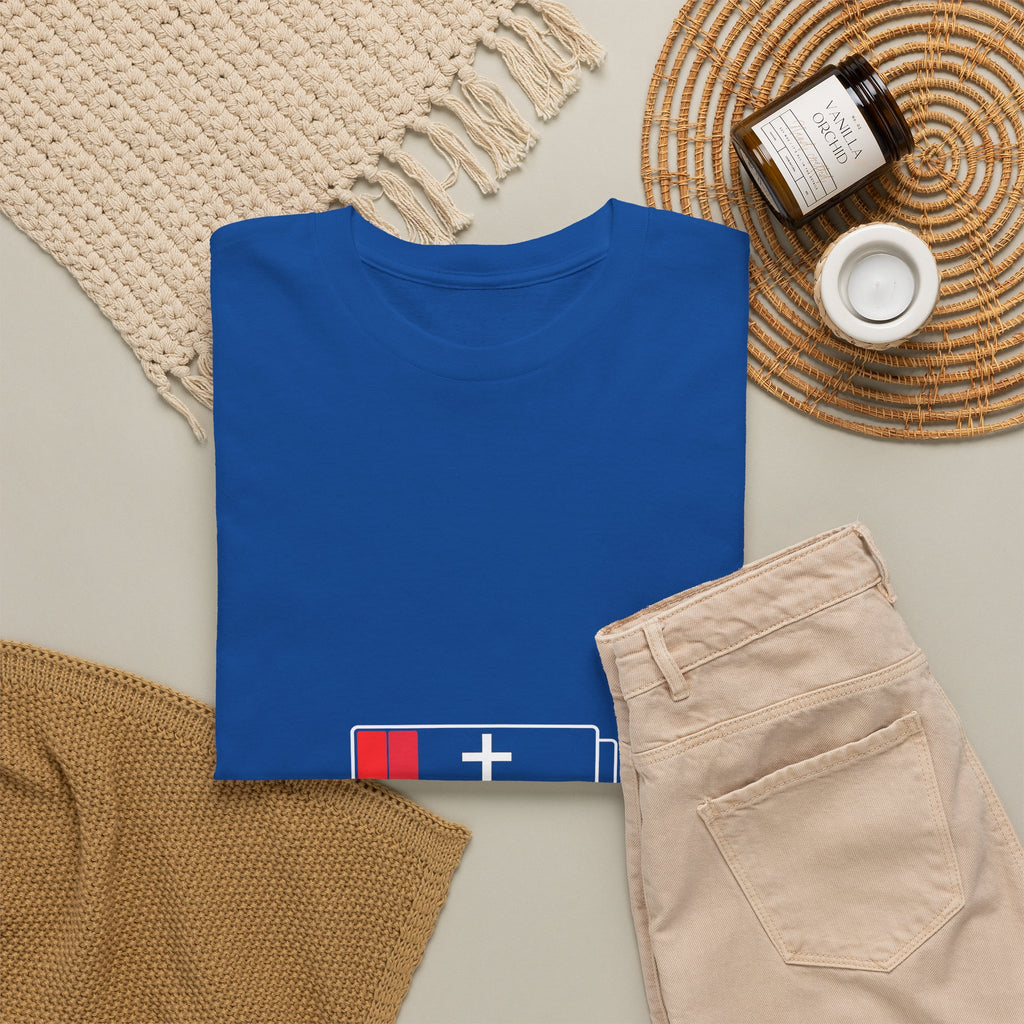 Need Jesus Low Battery Christian T-Shirt