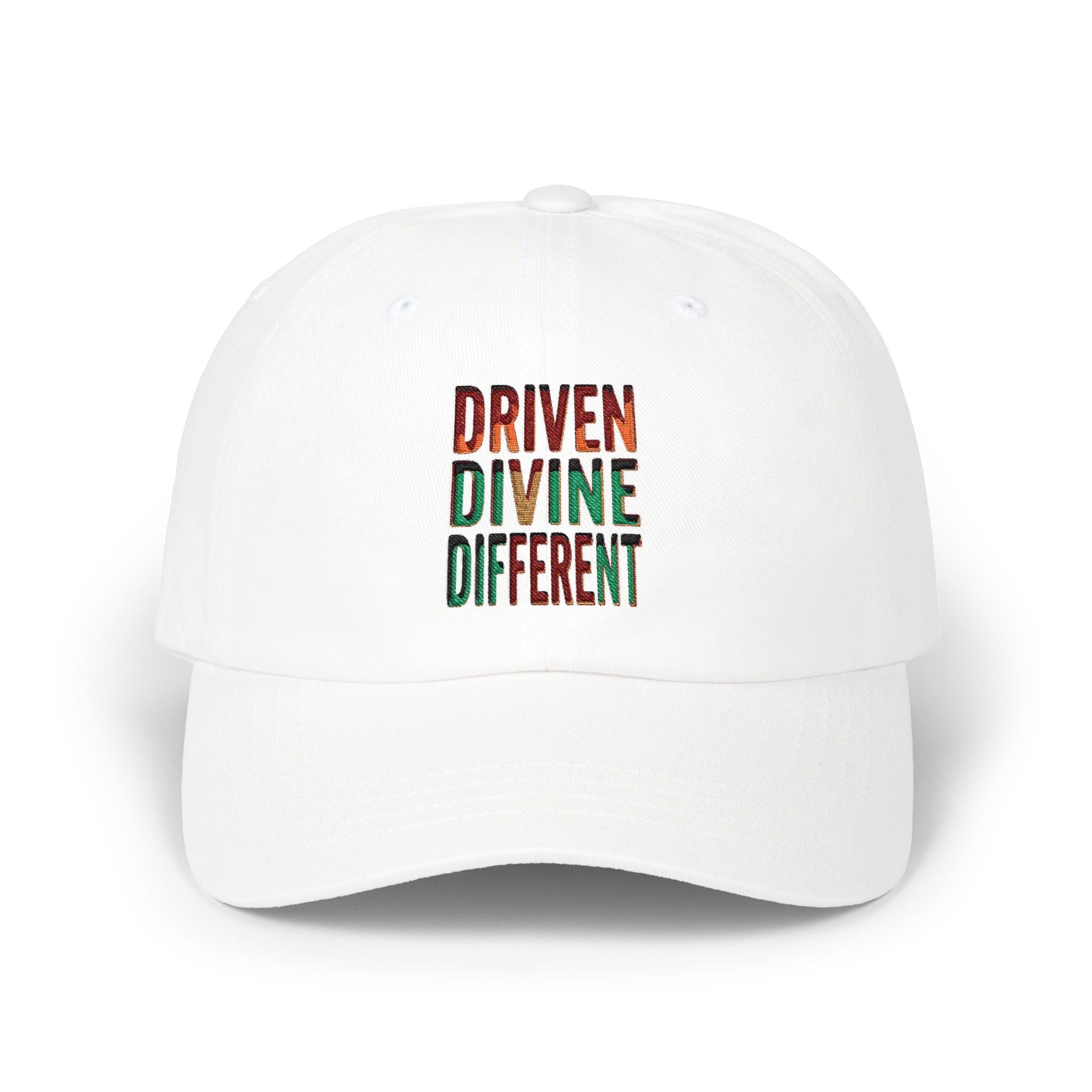 Driven Divine Different Motivation Cap — Classic Dad Hat