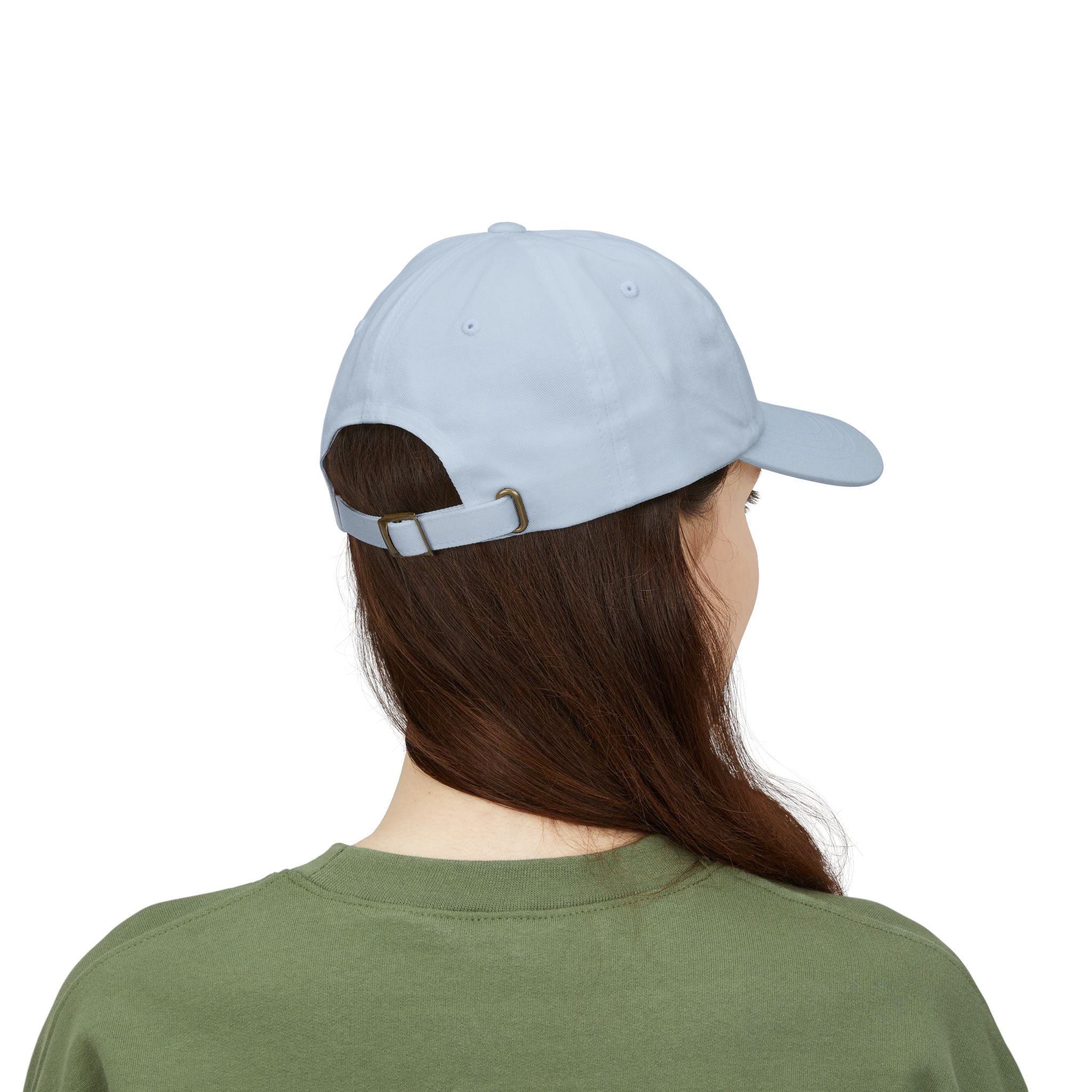 Dad Cap — 'All Hard Work Through a Profit' Minimal Embroidered Hat