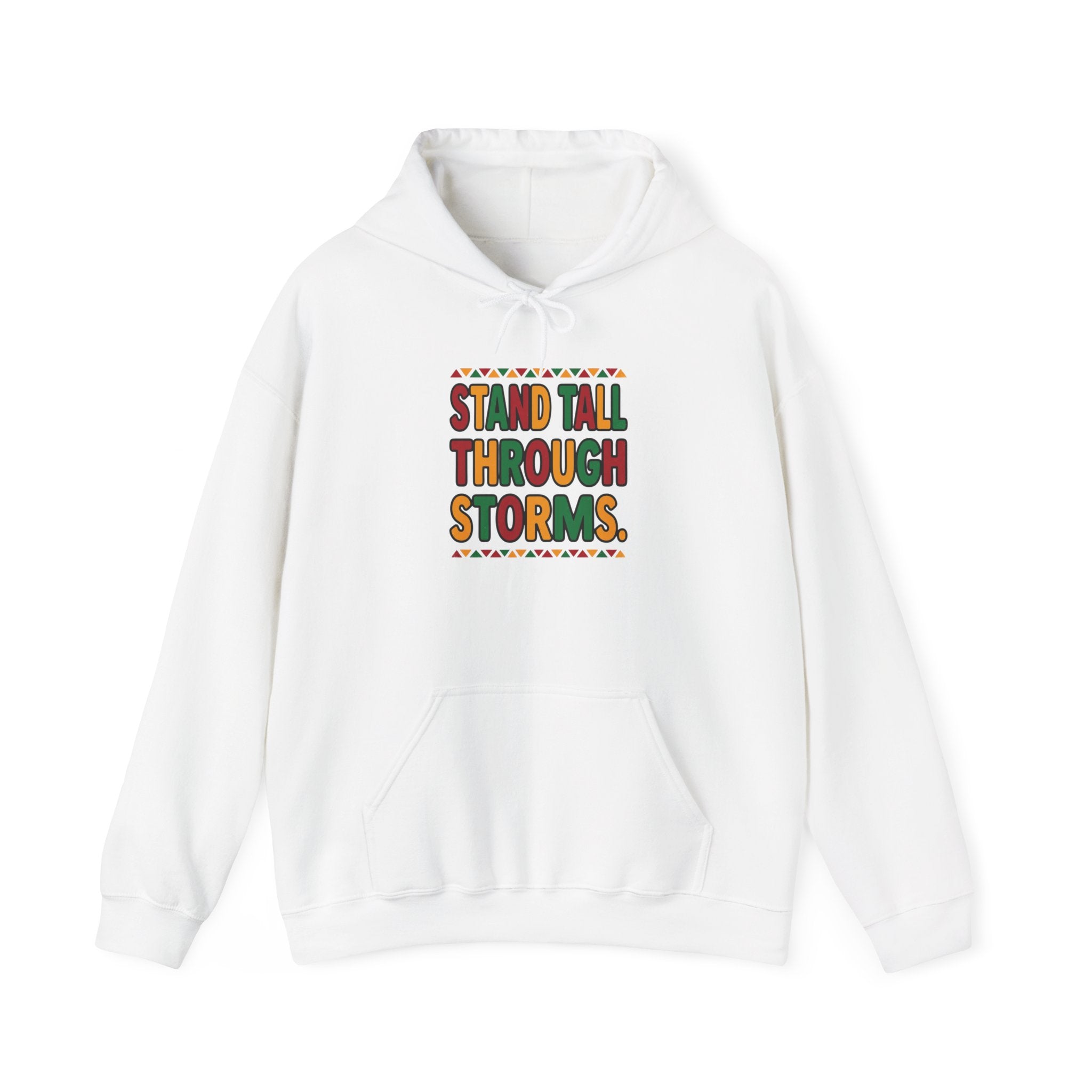 Stand Tall Through Storms Hoodie | Juneteenth Pan-African Freedom 1865