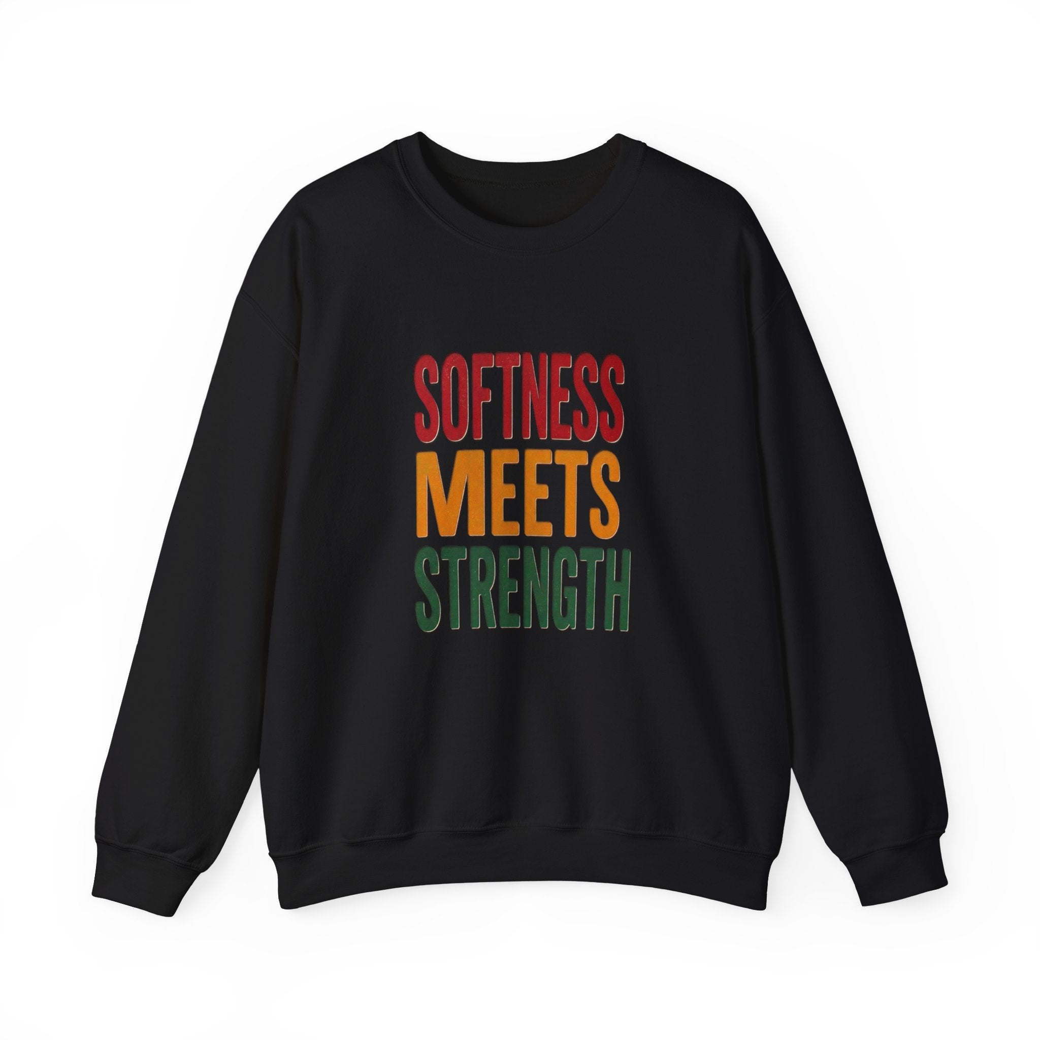 Softness Meets Strength Sweatshirt | Juneteenth Pan-African 1865 Freedom