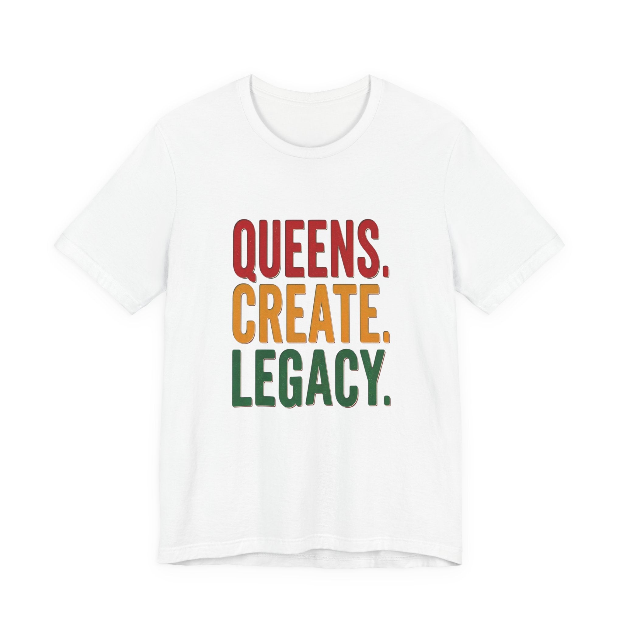 Queens Create Legacy T-Shirt | Juneteenth Pan-African 1865 Freedom Pride