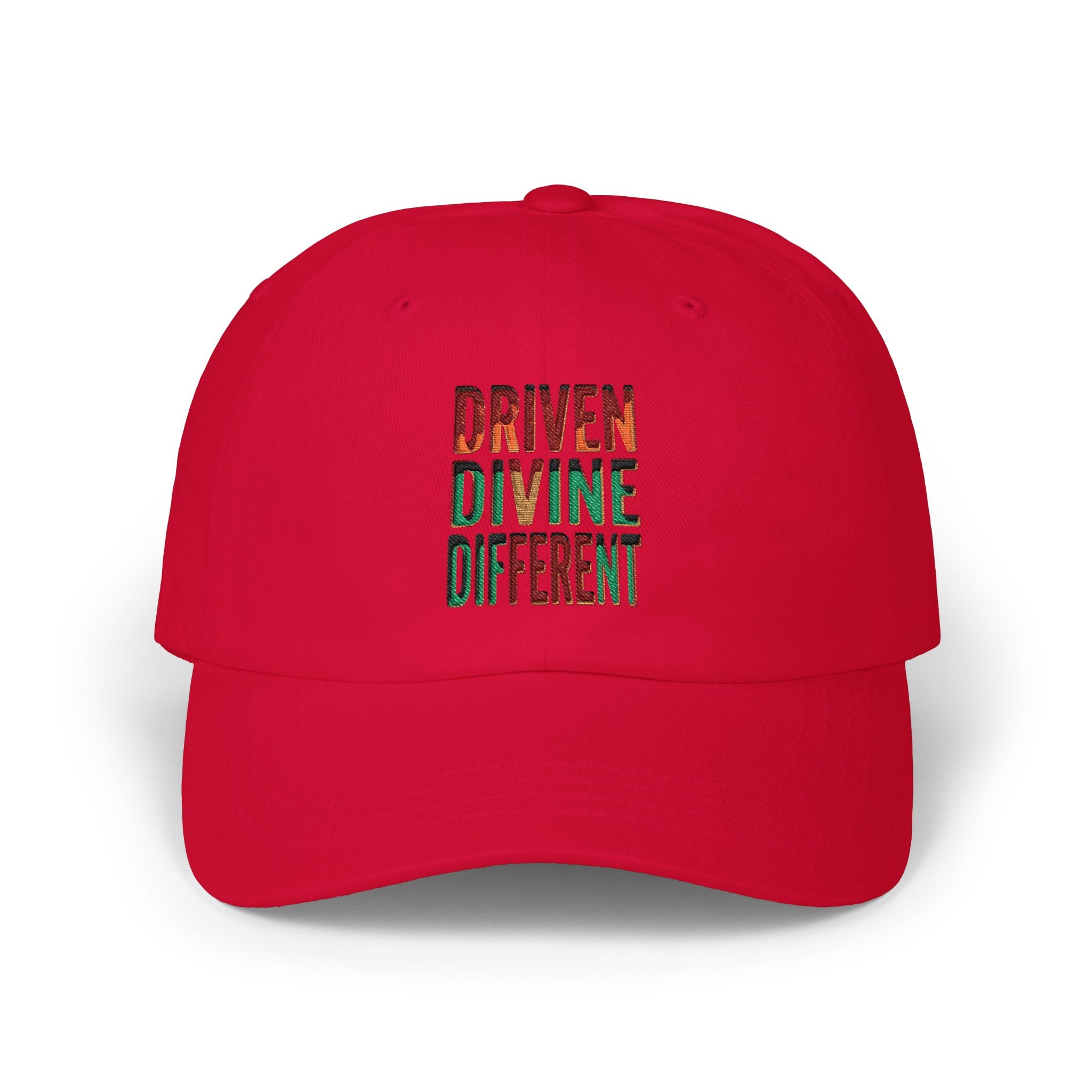 Driven Divine Different Motivation Cap — Classic Dad Hat