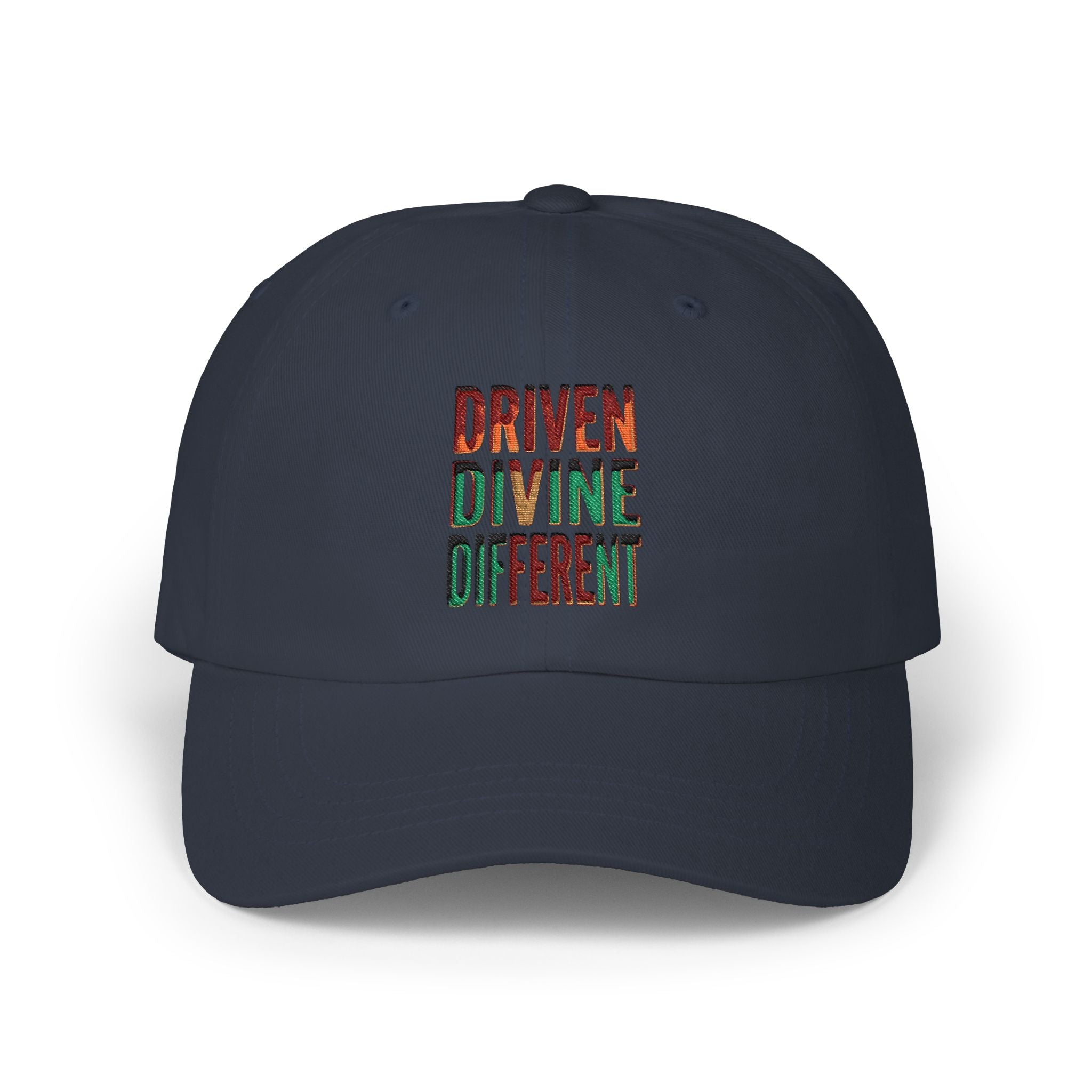 Driven Divine Different Motivation Cap — Classic Dad Hat