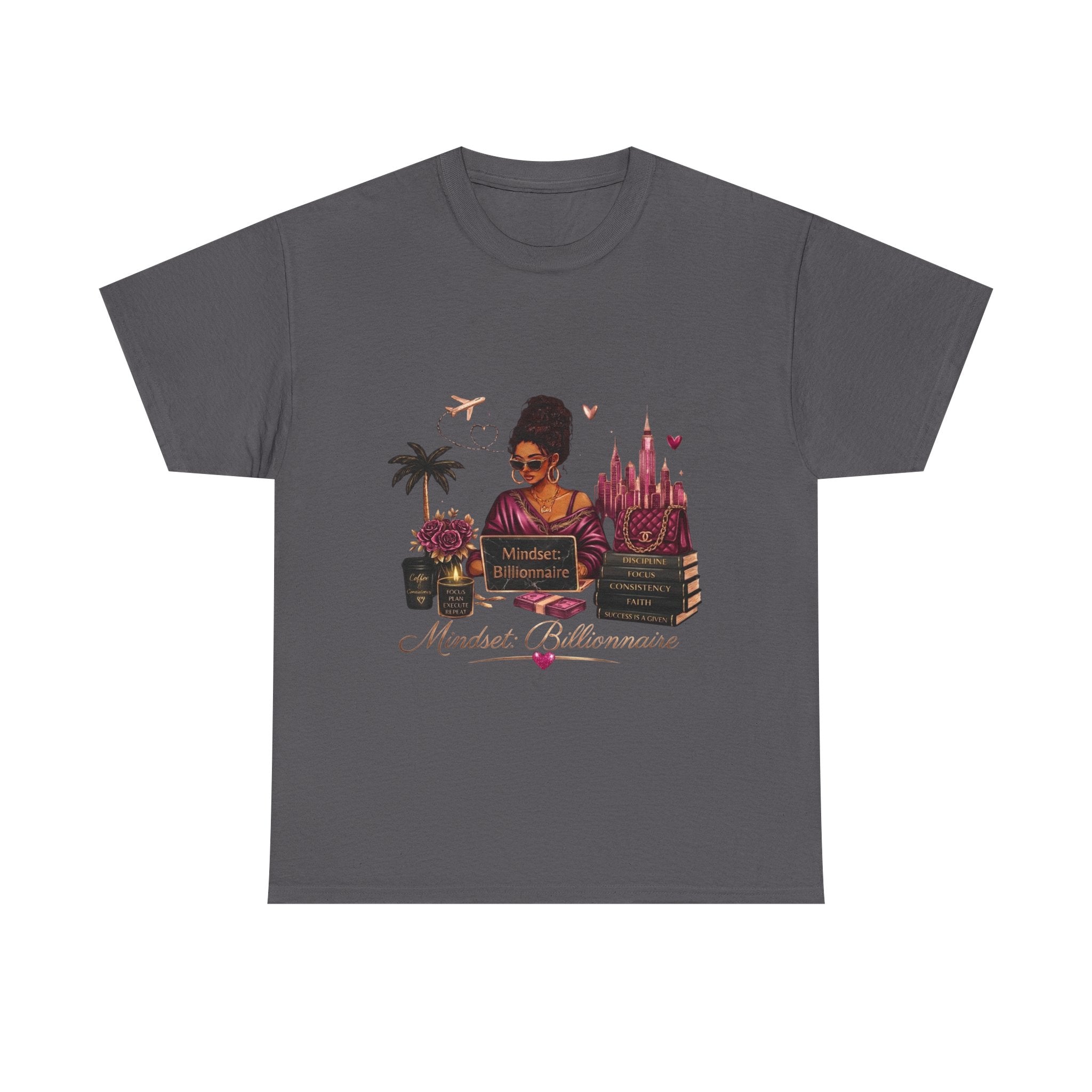 Black Mompreneur Travel Tee — Mom Boss Entrepreneur Shirt