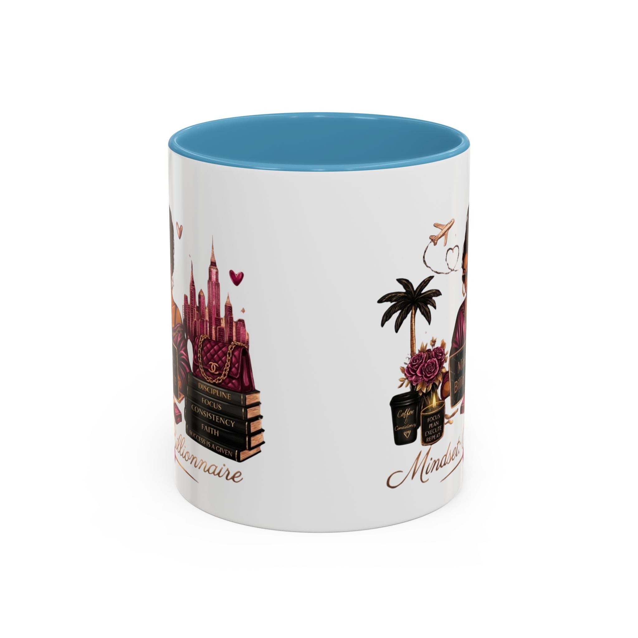 Mindset Billionaire Coffee Mug — Empowerment Coffee Cup for Ambitious Women