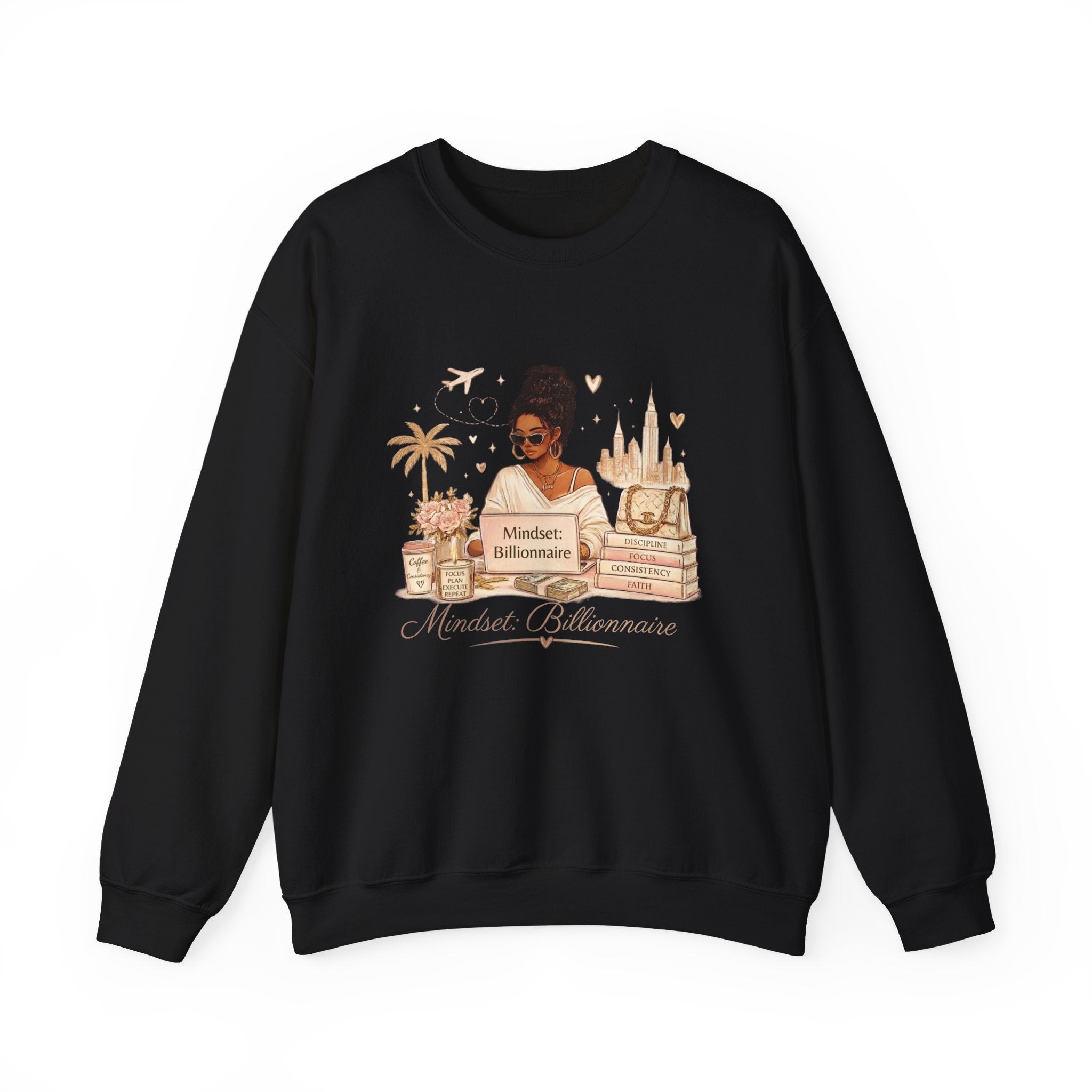 Mindset: Billionaire Sweatshirt — Luxe Travel & Ambition Crewneck