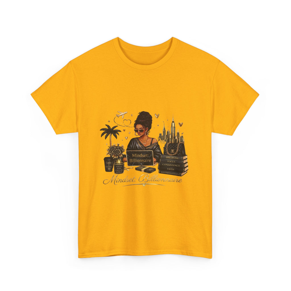 Millionnaire Mindset T-Shirt — Hustler Entrepreneur Motivational Tee