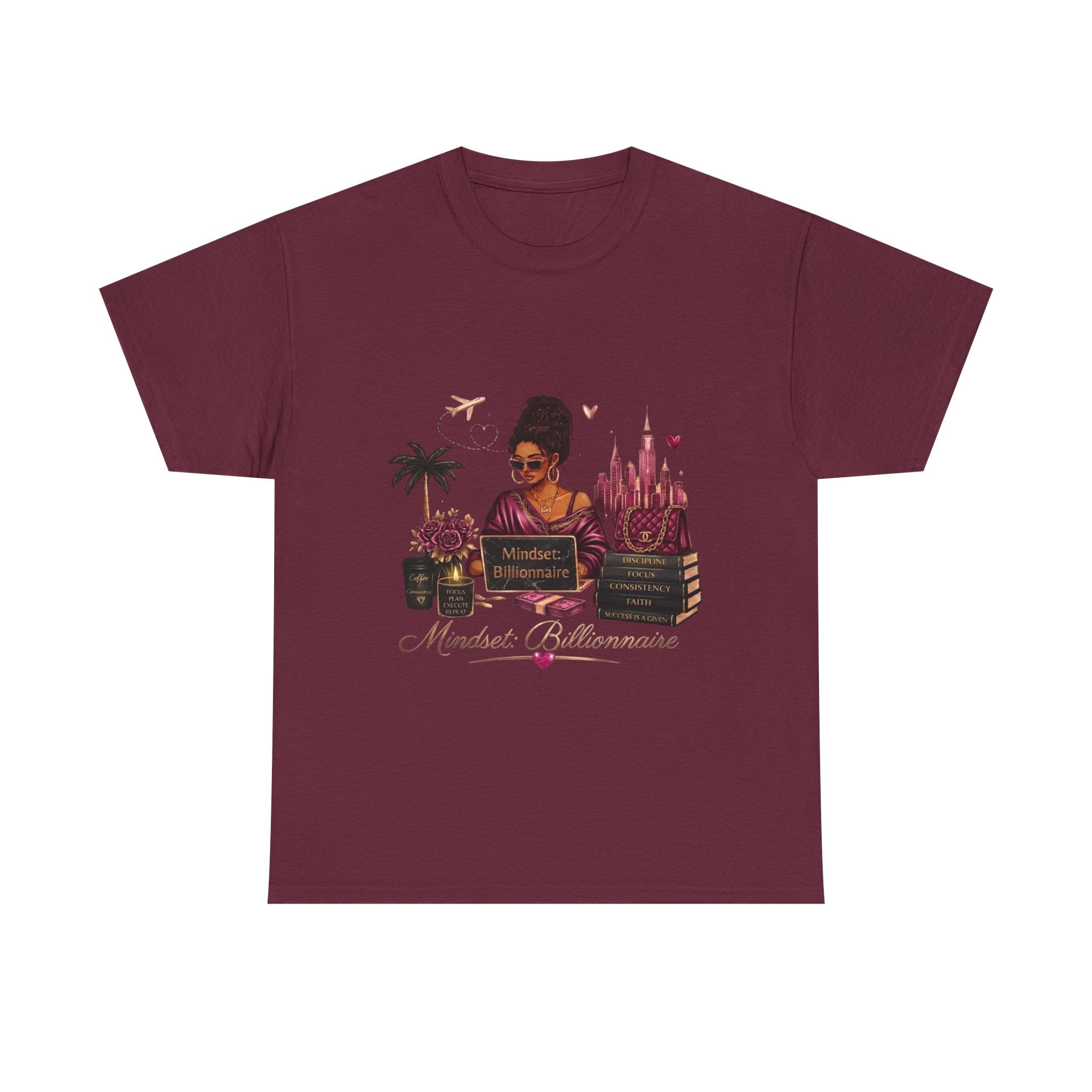 Black Mompreneur Travel Tee — Mom Boss Entrepreneur Shirt