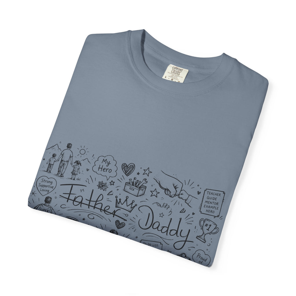 Father/Daddy Doodle T-Shirt — Fathers Day Gift Tee