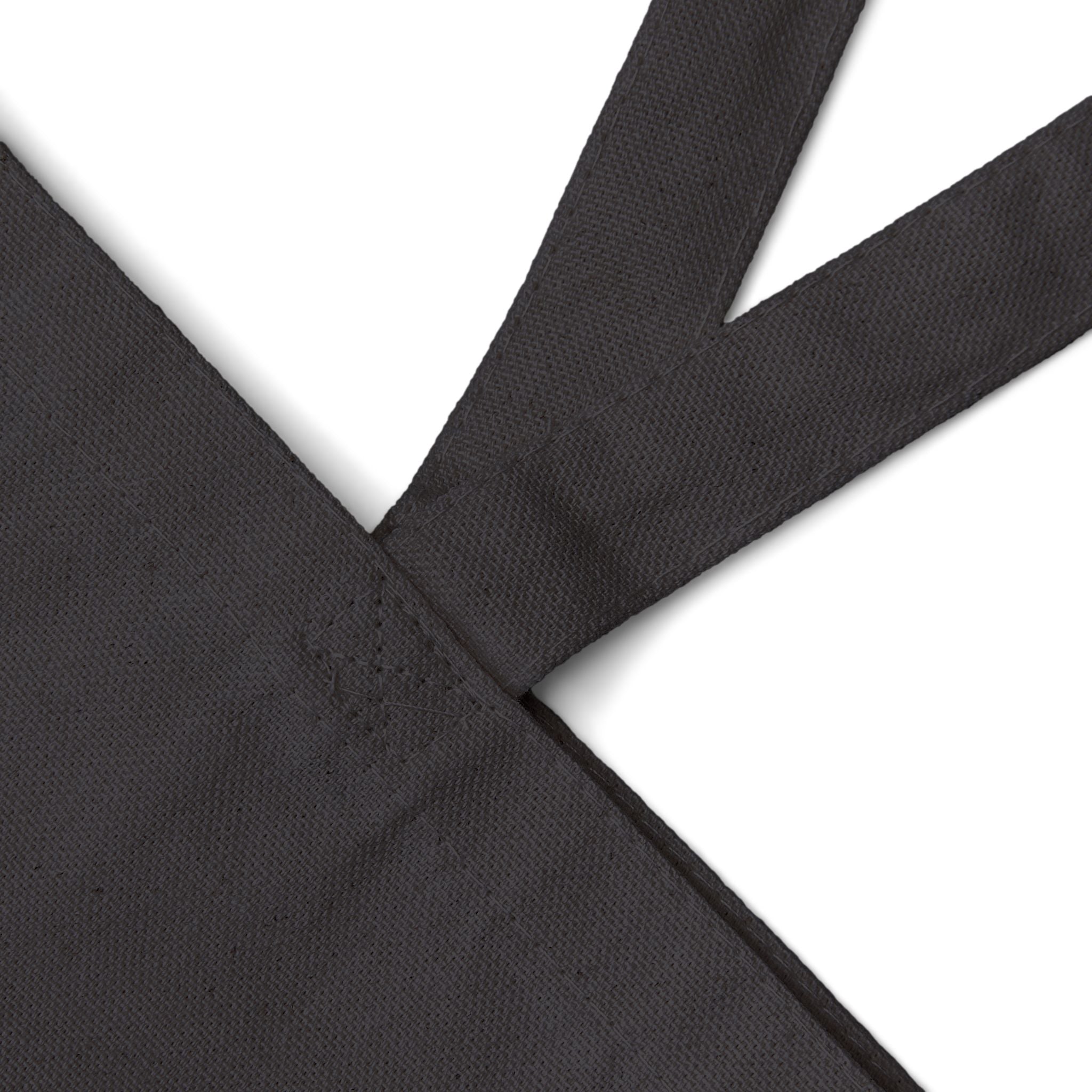 Tote Bag — "Soft Life, Hard Hustle" Black Canvas Tote for Women (Work, Study & Everyday)