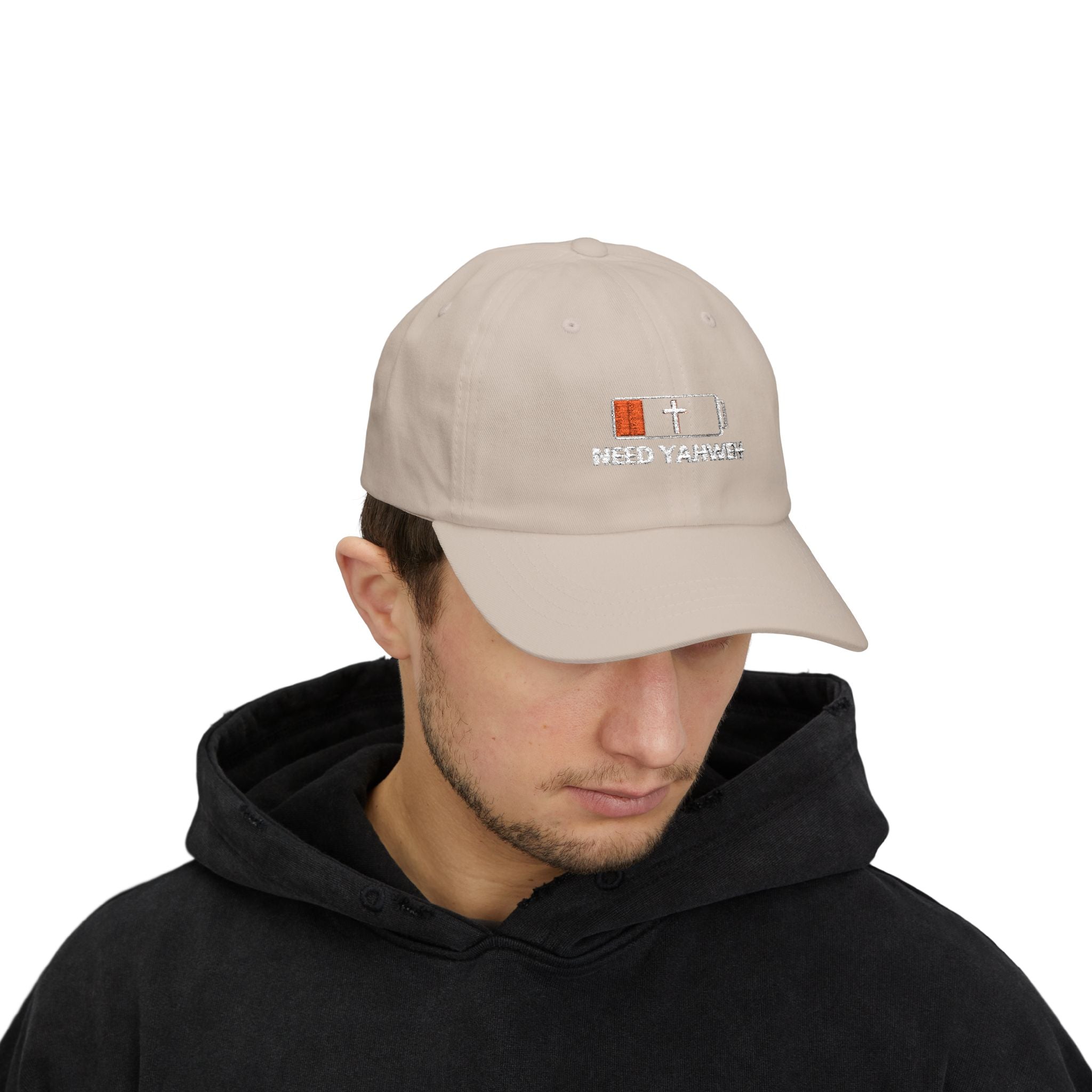 Need Yahweh Embroidered Dad Cap — Christian Faith Baseball Hat