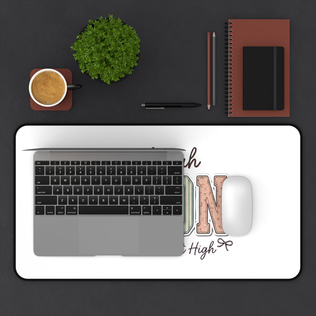 Jehovah Elyon Inspirational Desk Mat — "The Lord Most High" Office Mouse Pad