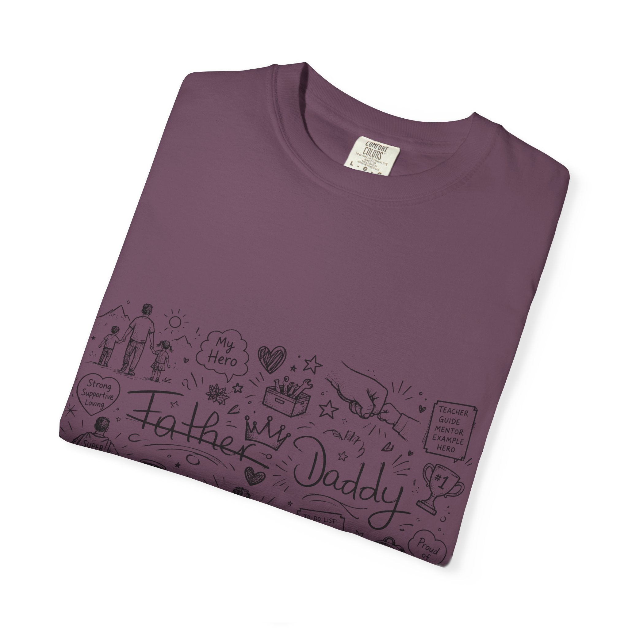 Father/Daddy Doodle T-Shirt — Fathers Day Gift Tee