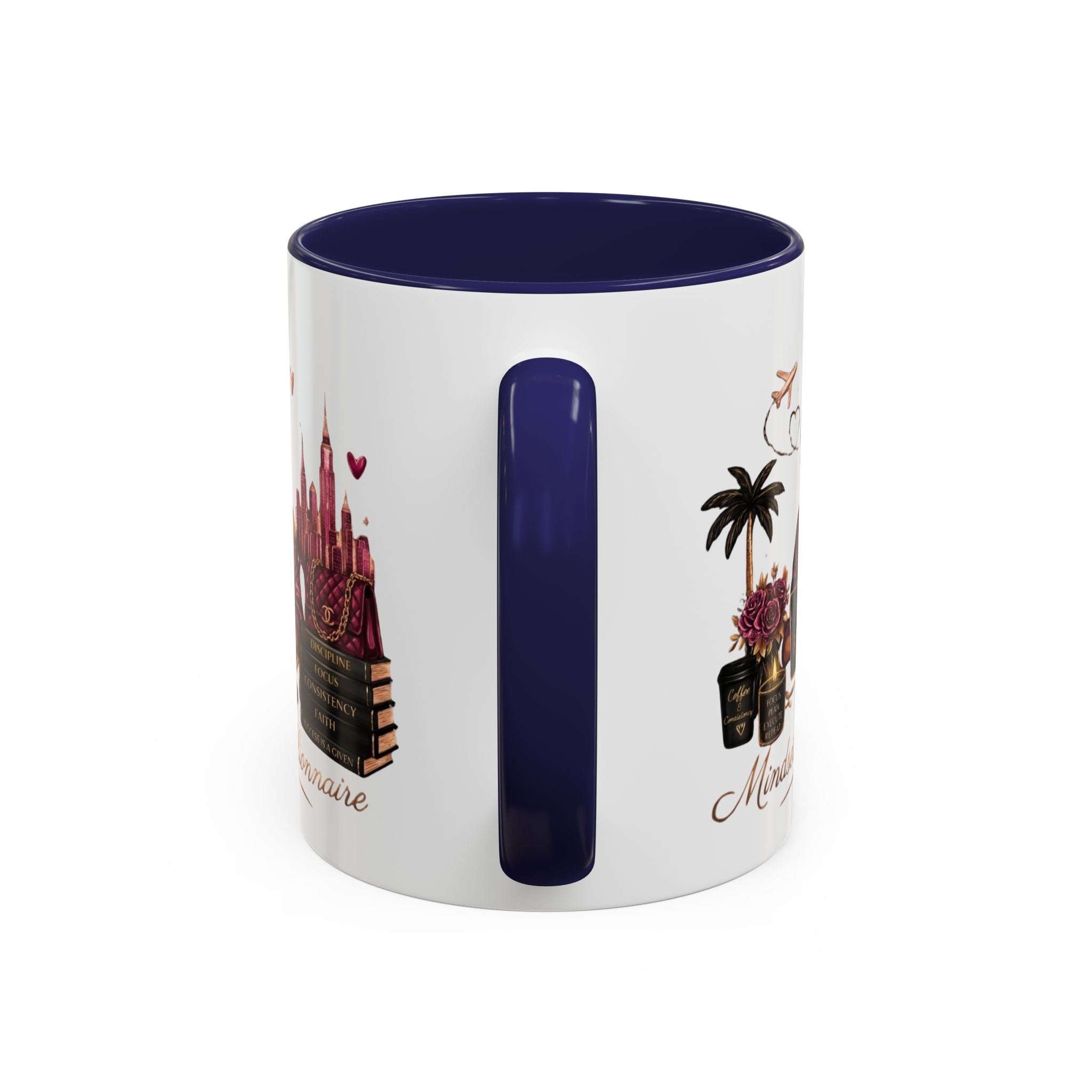 Mindset Billionaire Coffee Mug — Empowerment Coffee Cup for Ambitious Women
