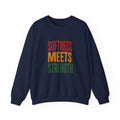 Softness Meets Strength Sweatshirt | Juneteenth Pan-African 1865 Freedom