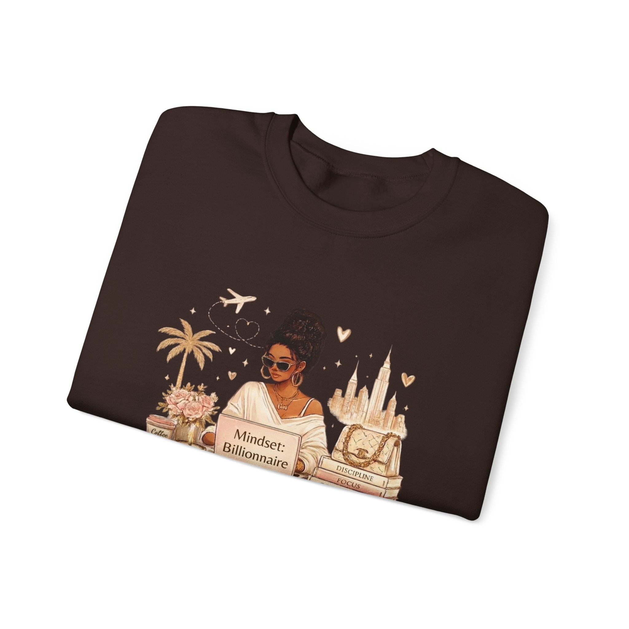 Mindset: Billionaire Sweatshirt — Luxe Travel & Ambition Crewneck