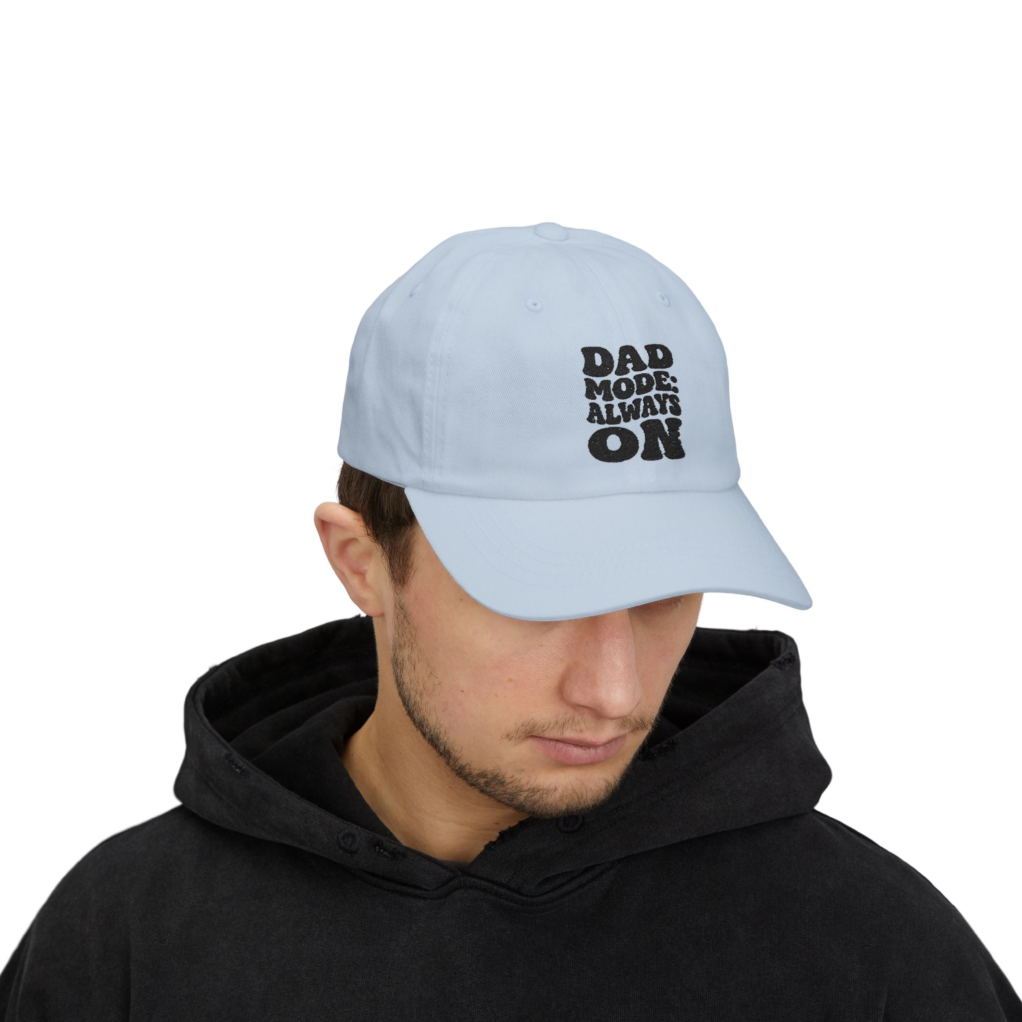 DAD MODE: ALWAYS ON Cap — Classic Dad Hat for Fathers & New Dads