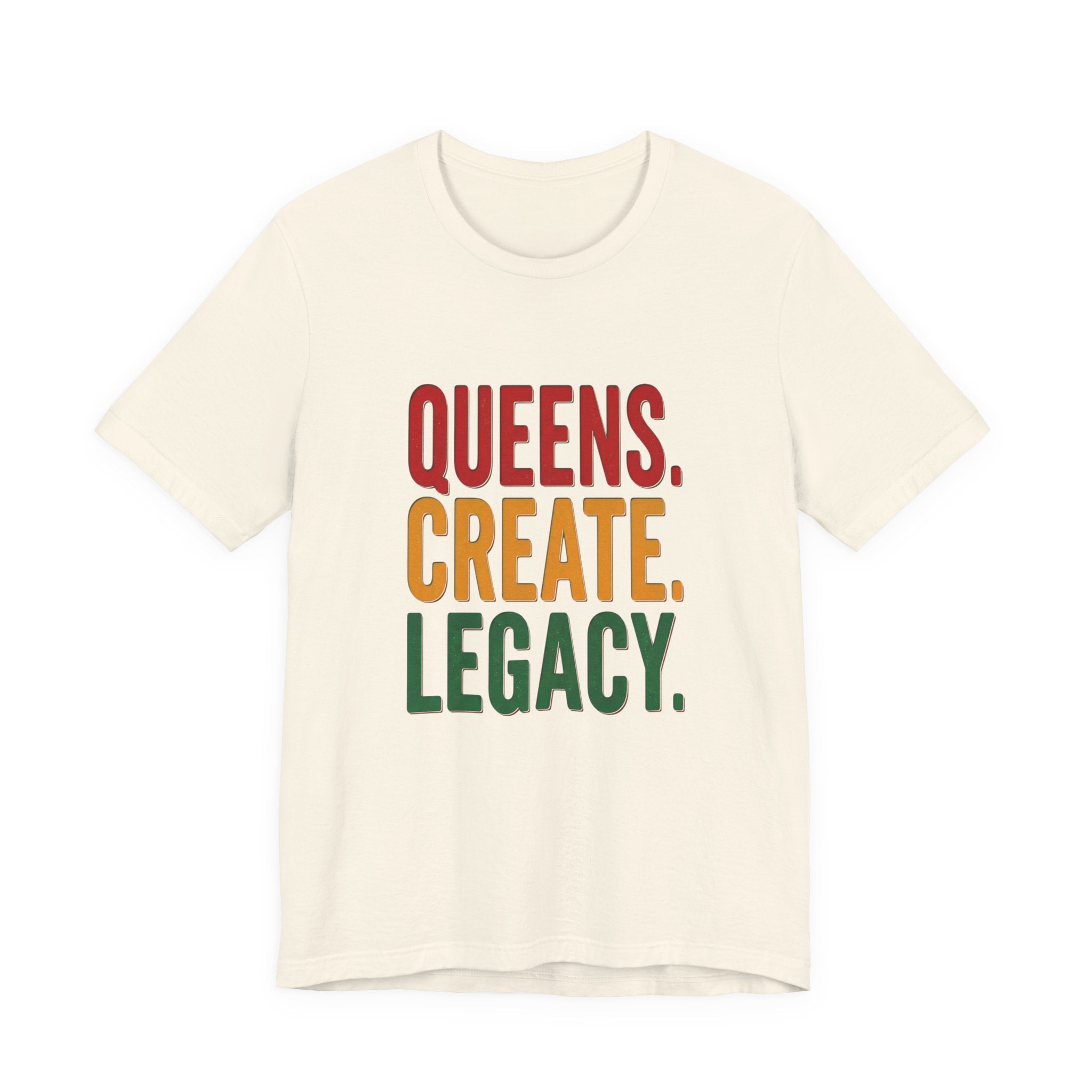 Queens Create Legacy T-Shirt | Juneteenth Pan-African 1865 Freedom Pride
