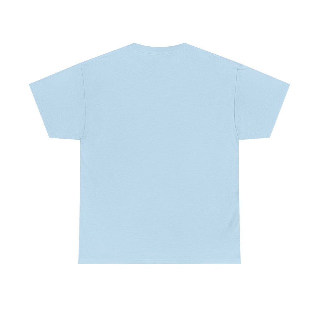 T-Shirt — Girl Boss Desk Art Tee (Soft Pink "Life. Less. Hustle" Design)
