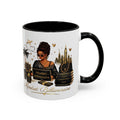 Mindset: Billionaire Accent Coffee Mug — Inspirational Black Woman Design (11/15 oz)
