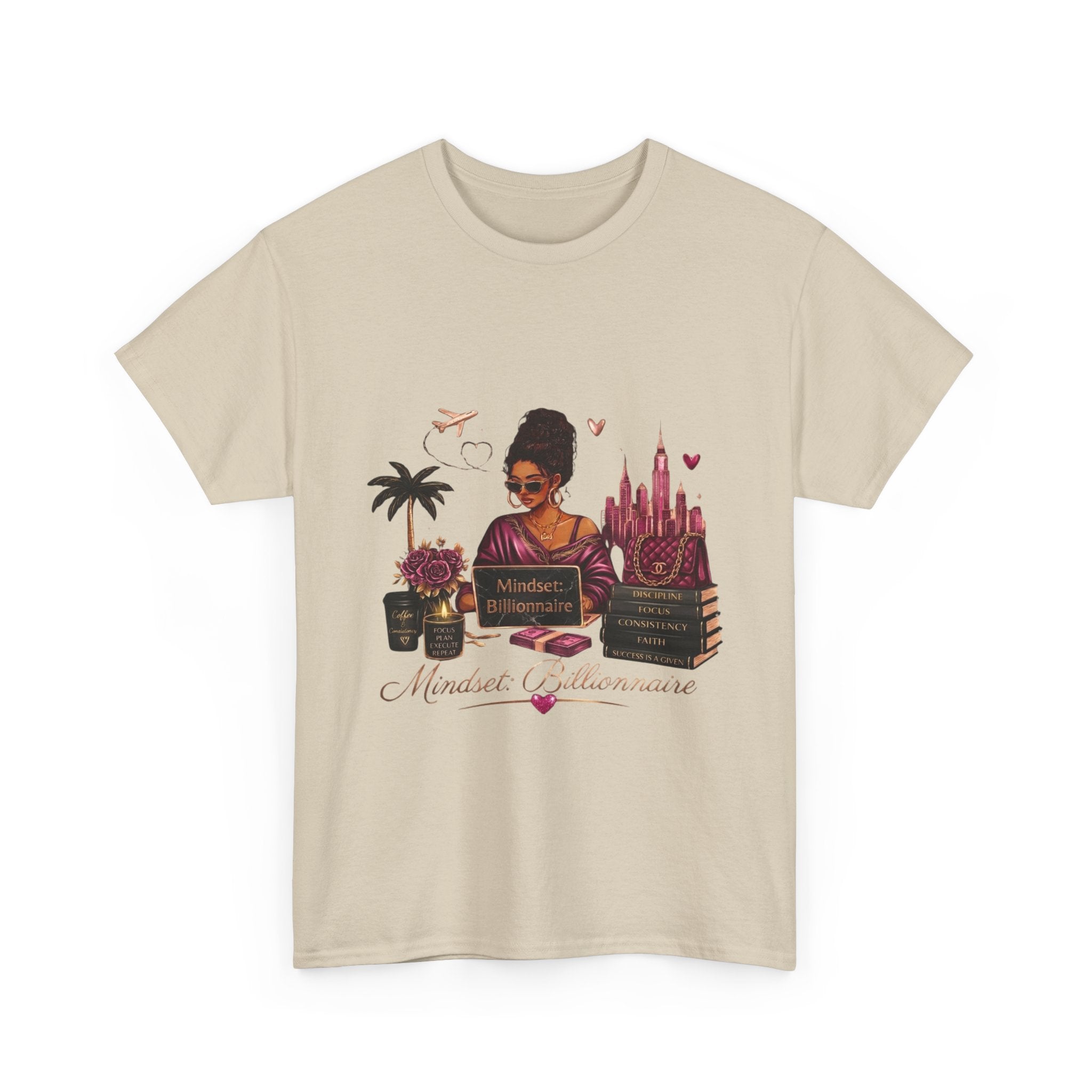 Black Mompreneur Travel Tee — Mom Boss Entrepreneur Shirt