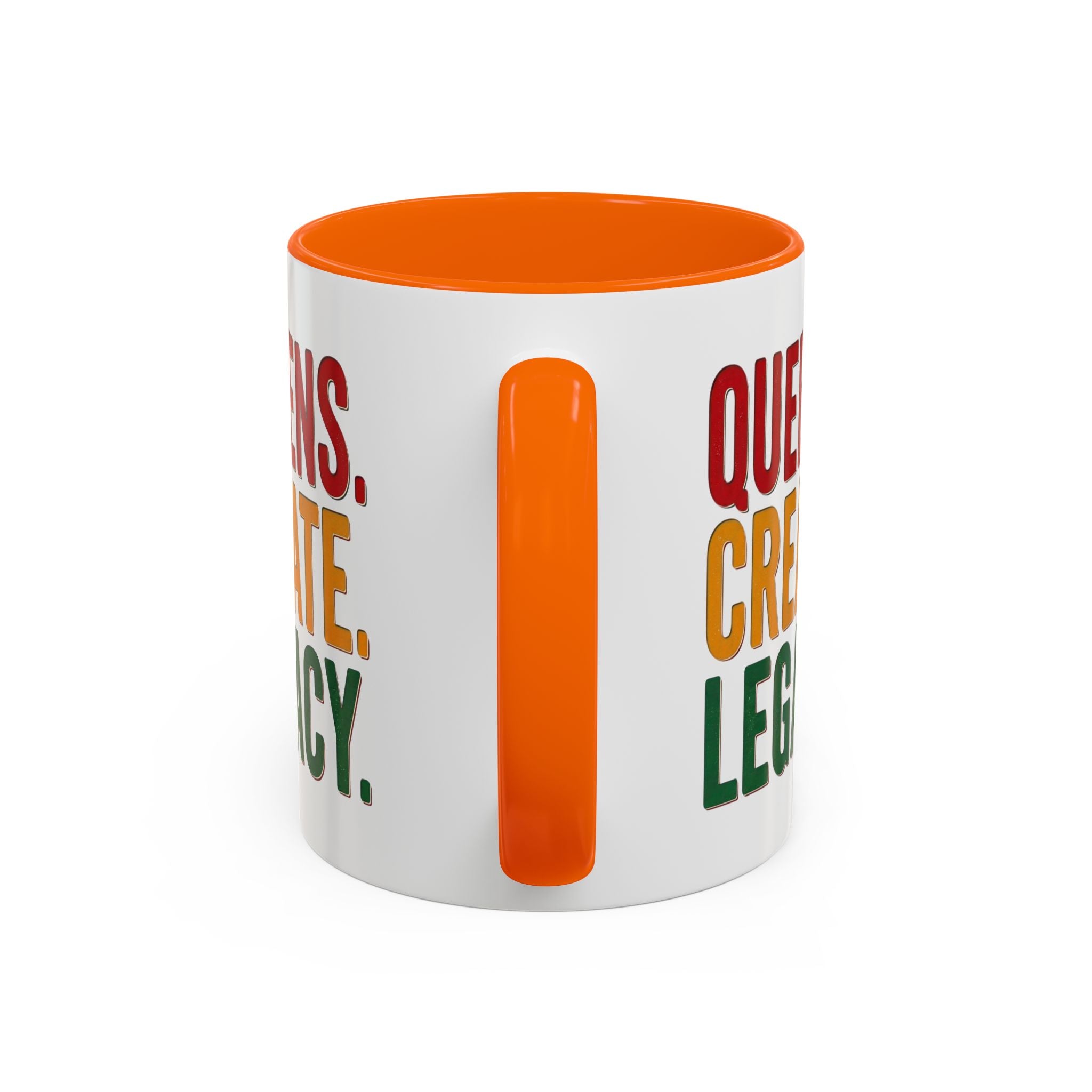 Accent Coffee Mug - Queens Create Legacy Inspirational Coffee Mug (11/15oz)