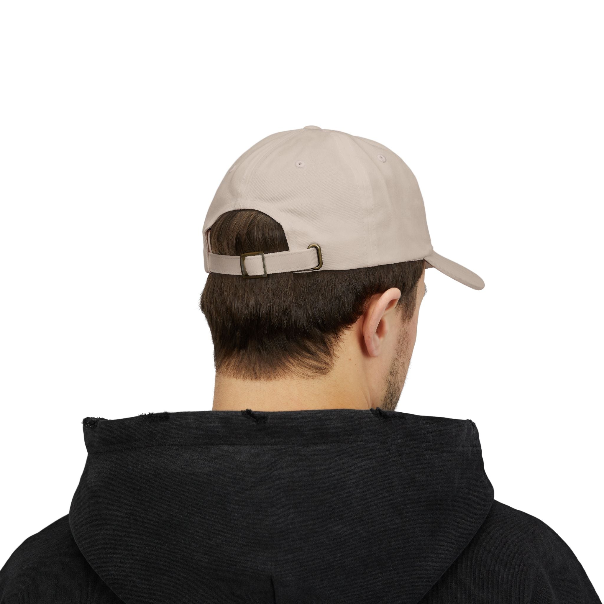 Dad Cap — 'All Hard Work Through a Profit' Minimal Embroidered Hat