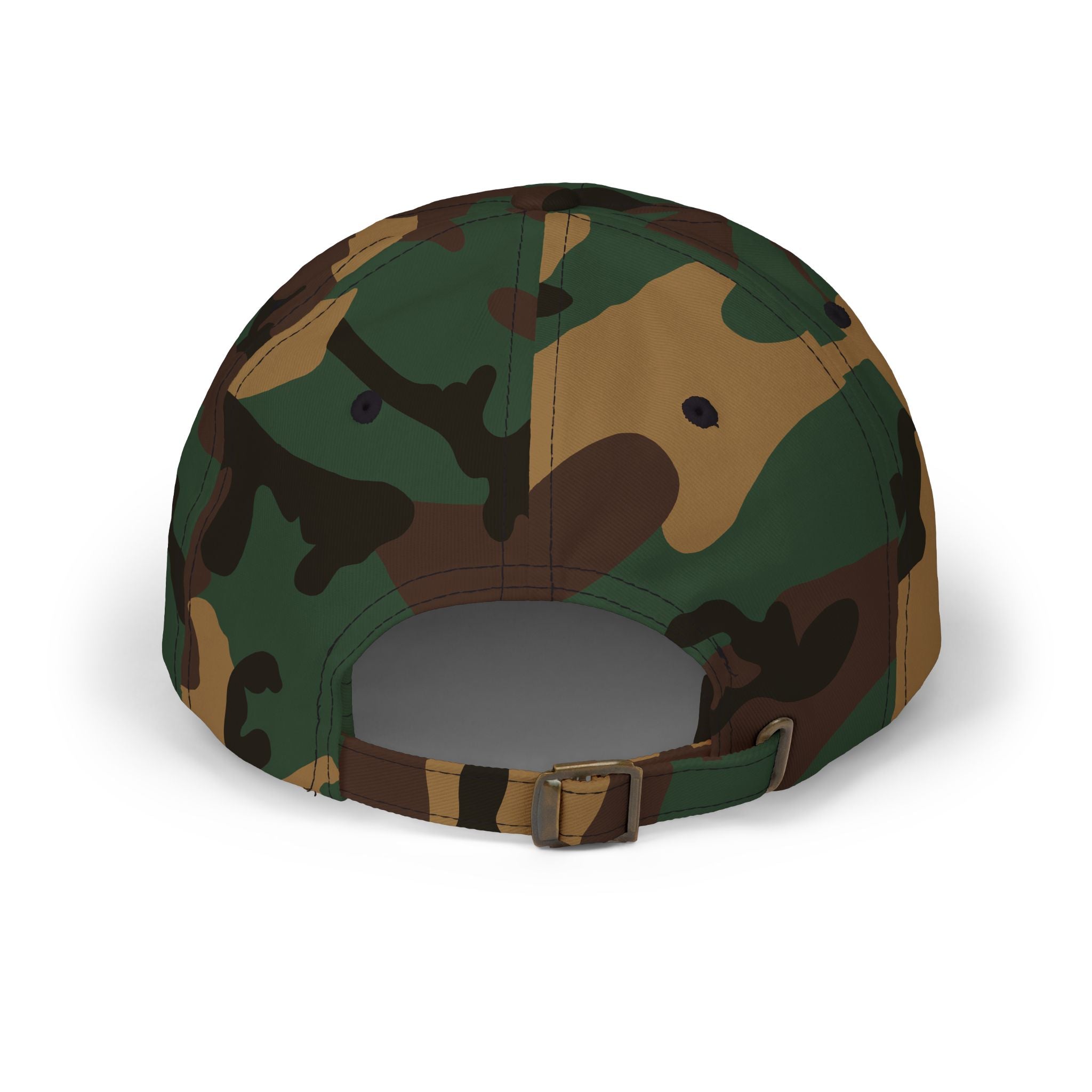 Dad Cap — "Mi Good. Mi Blessed. Mi Unbothered." Embroidered Crown Hat