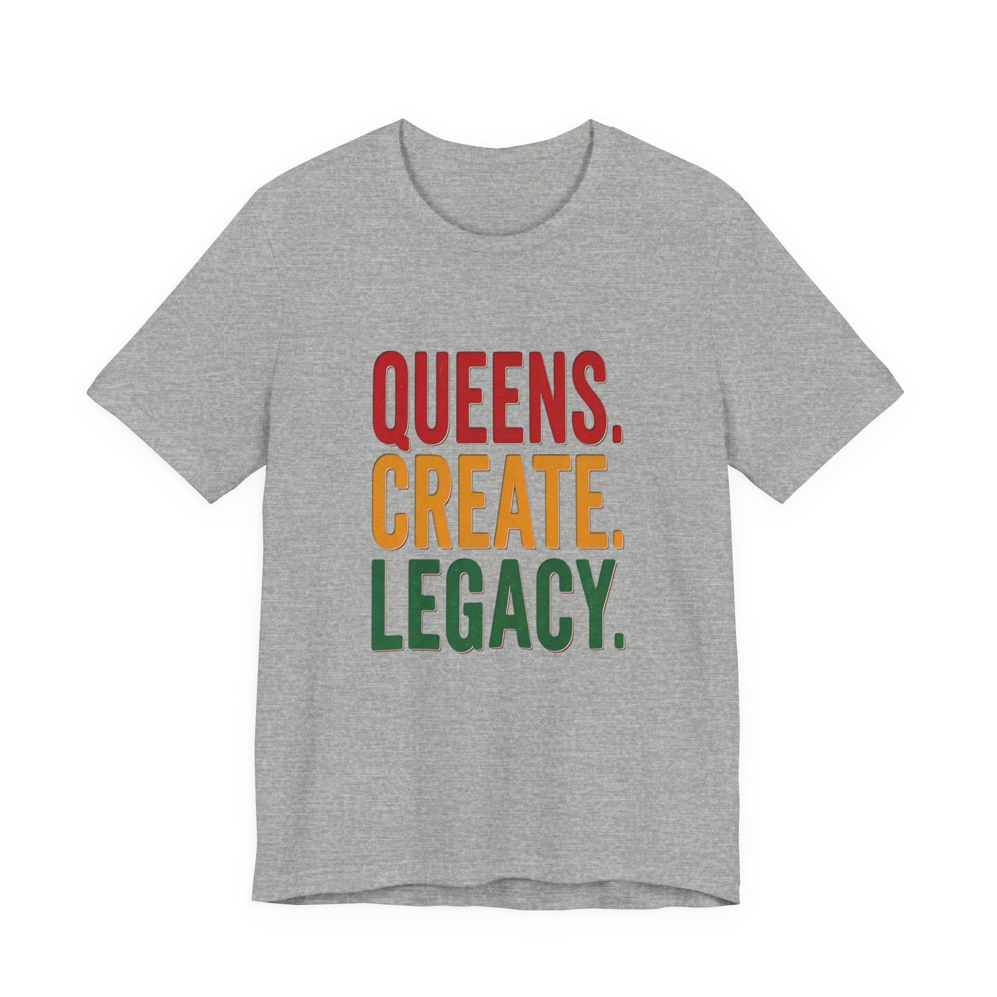 Queens Create Legacy T-Shirt | Juneteenth Pan-African 1865 Freedom Pride