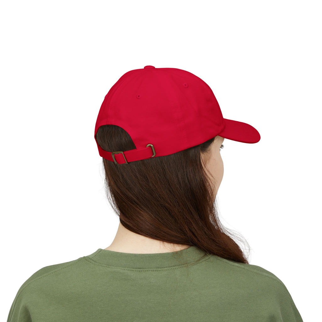 Dad Cap — "Mi Good. Mi Blessed. Mi Unbothered." Embroidered Crown Hat