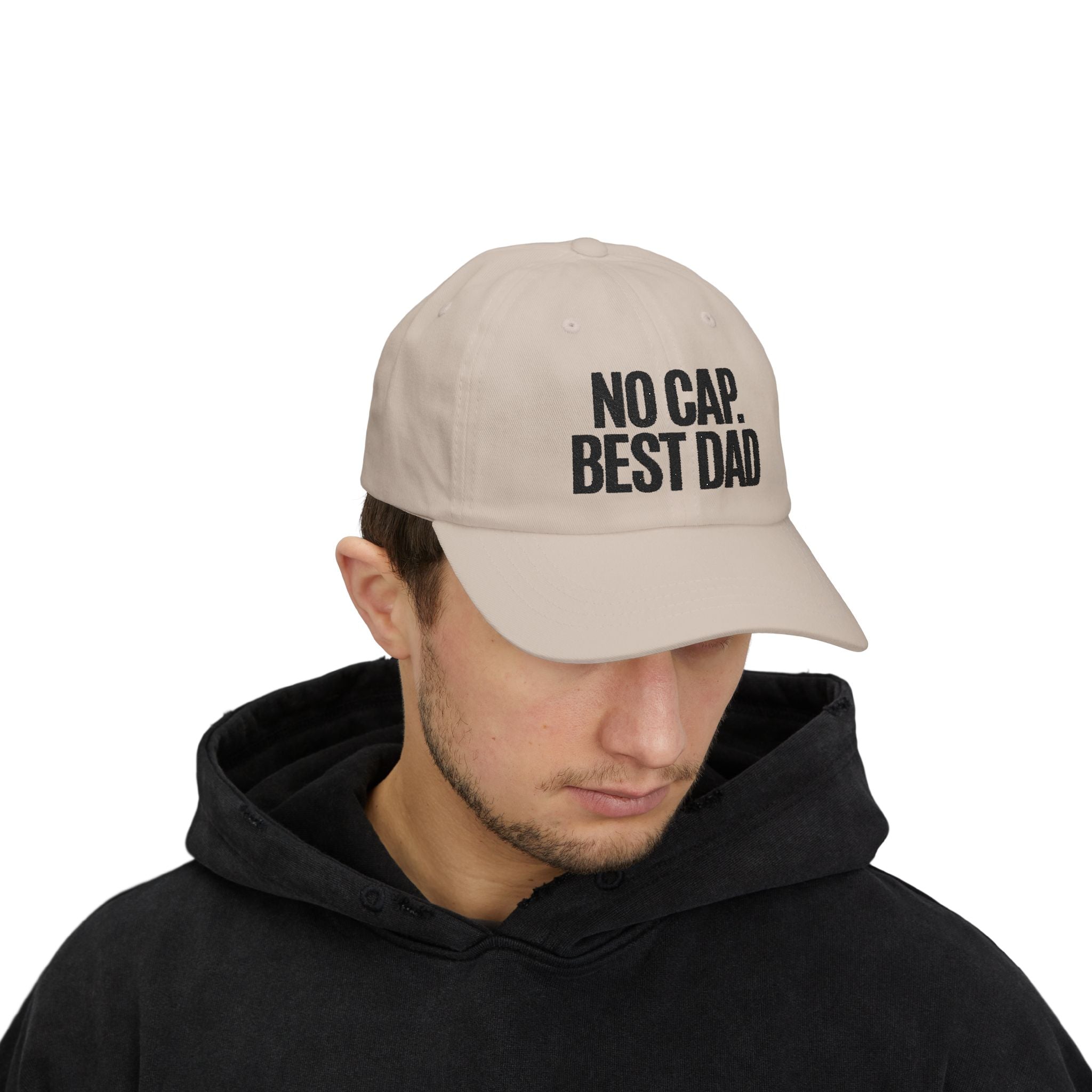 Classic Dad Cap — NO CAP. BEST DAD. Father's Day Hat