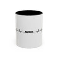 Elohim Heartbeat Accent Coffee Mug — 11/15oz