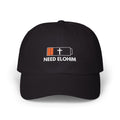 Need Elohim Dad Cap — Low Battery Faith Baseball Hat