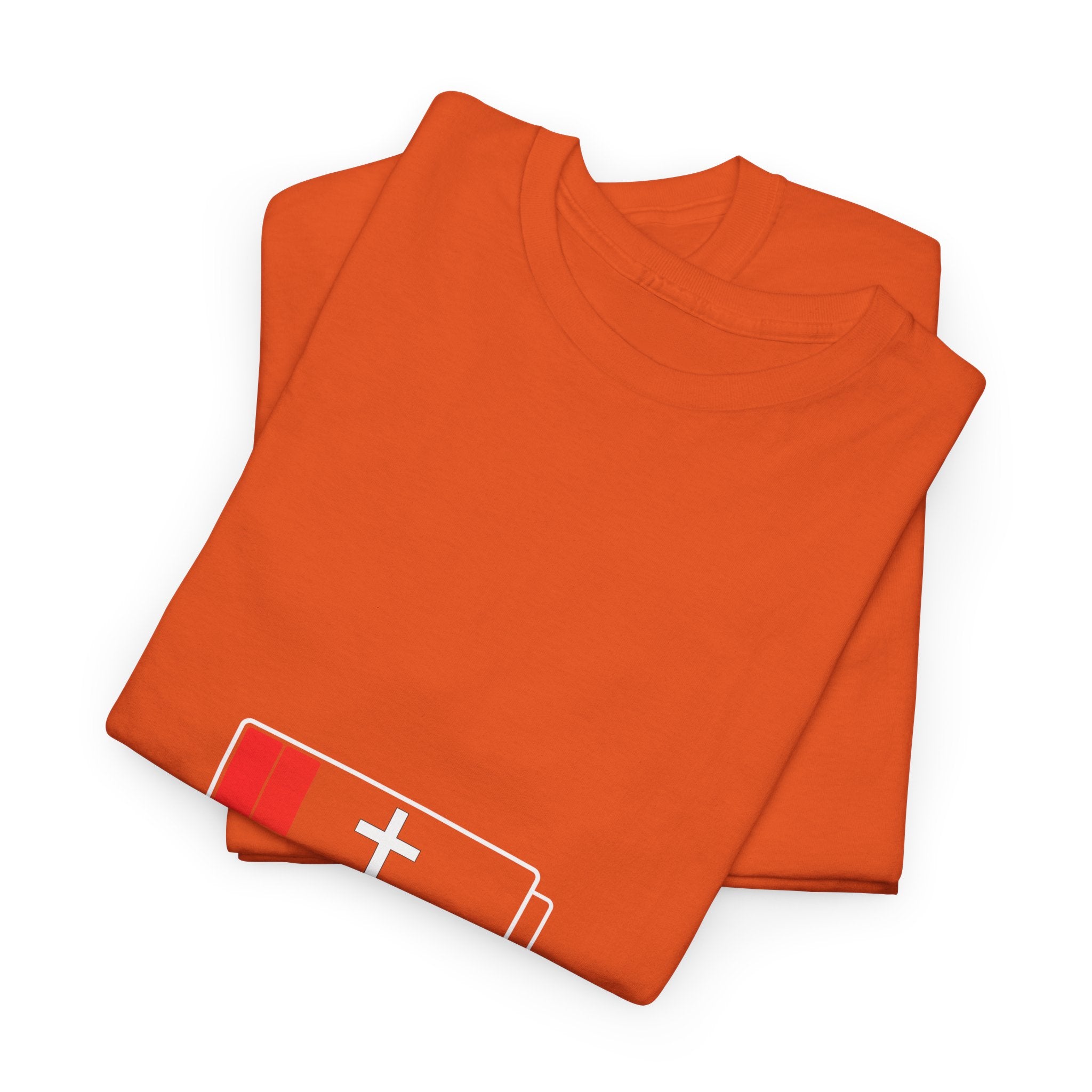 Need Jesus Low Battery Christian T-Shirt