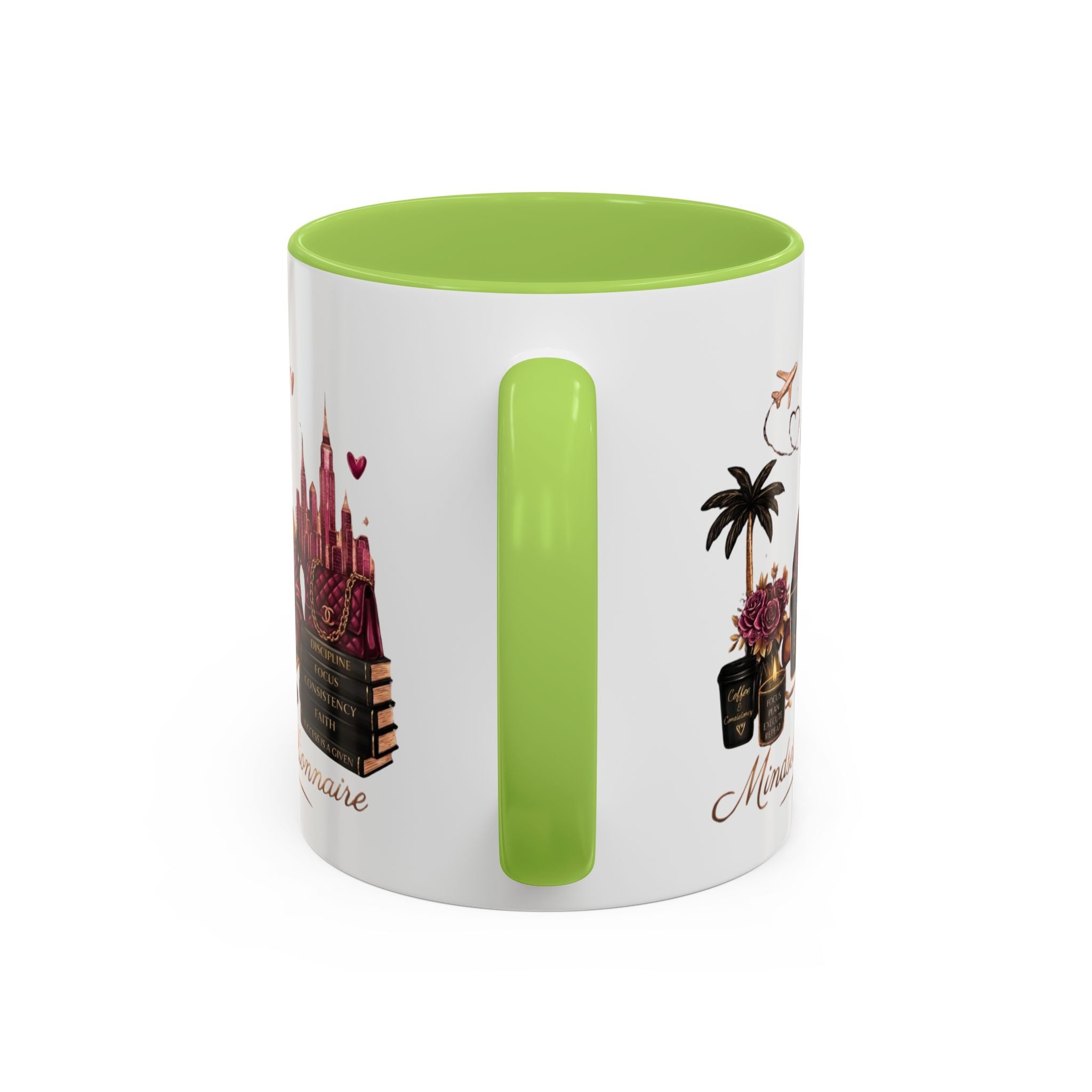 Mindset Billionaire Coffee Mug — Empowerment Coffee Cup for Ambitious Women