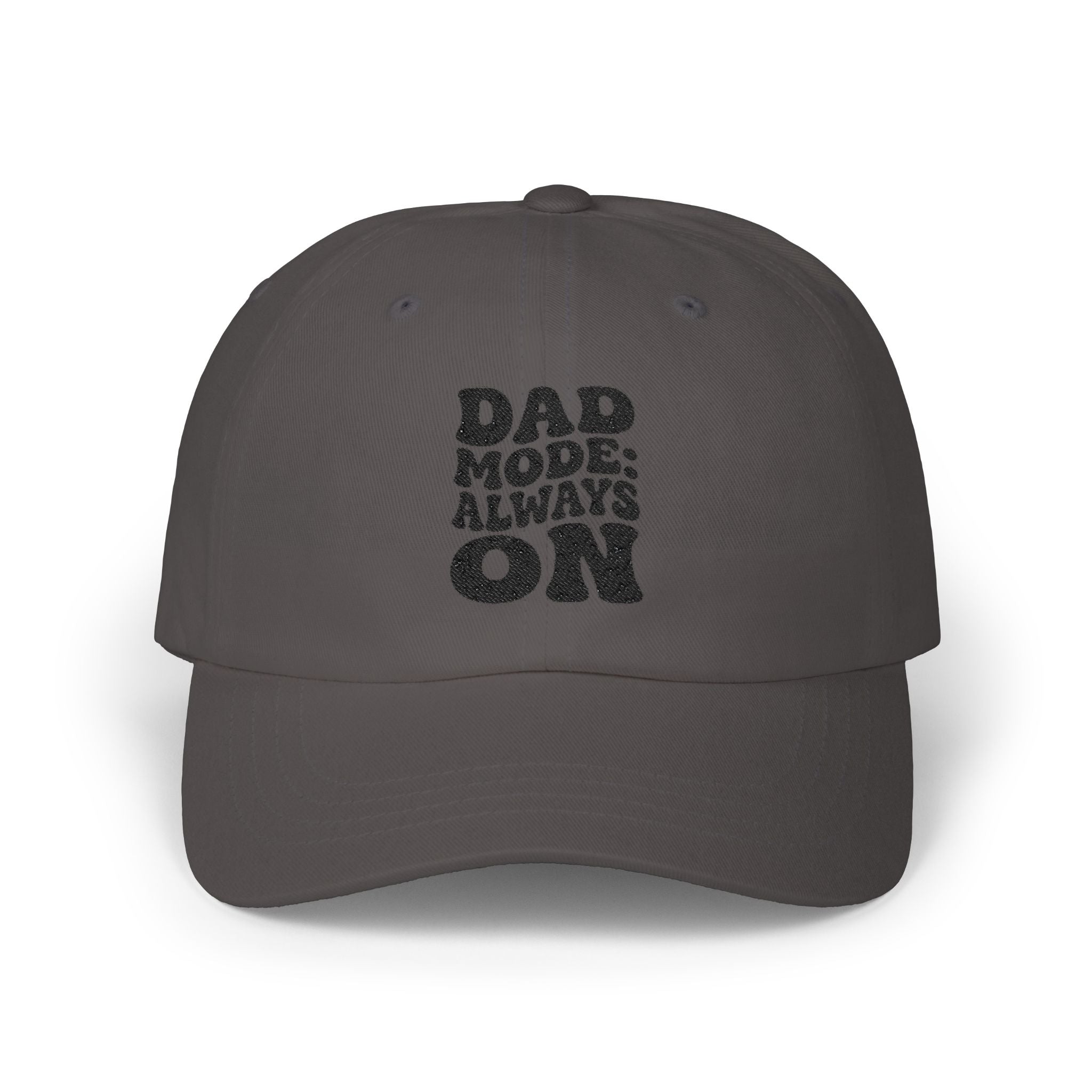 DAD MODE: ALWAYS ON Cap — Classic Dad Hat for Fathers & New Dads