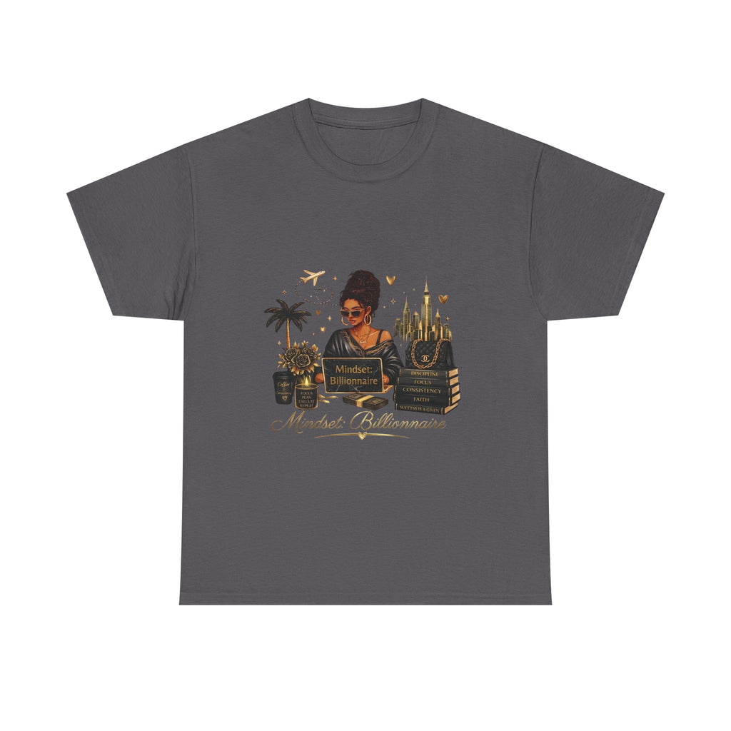 Millionnaire Mindset T-Shirt — Hustler Entrepreneur Motivational Tee